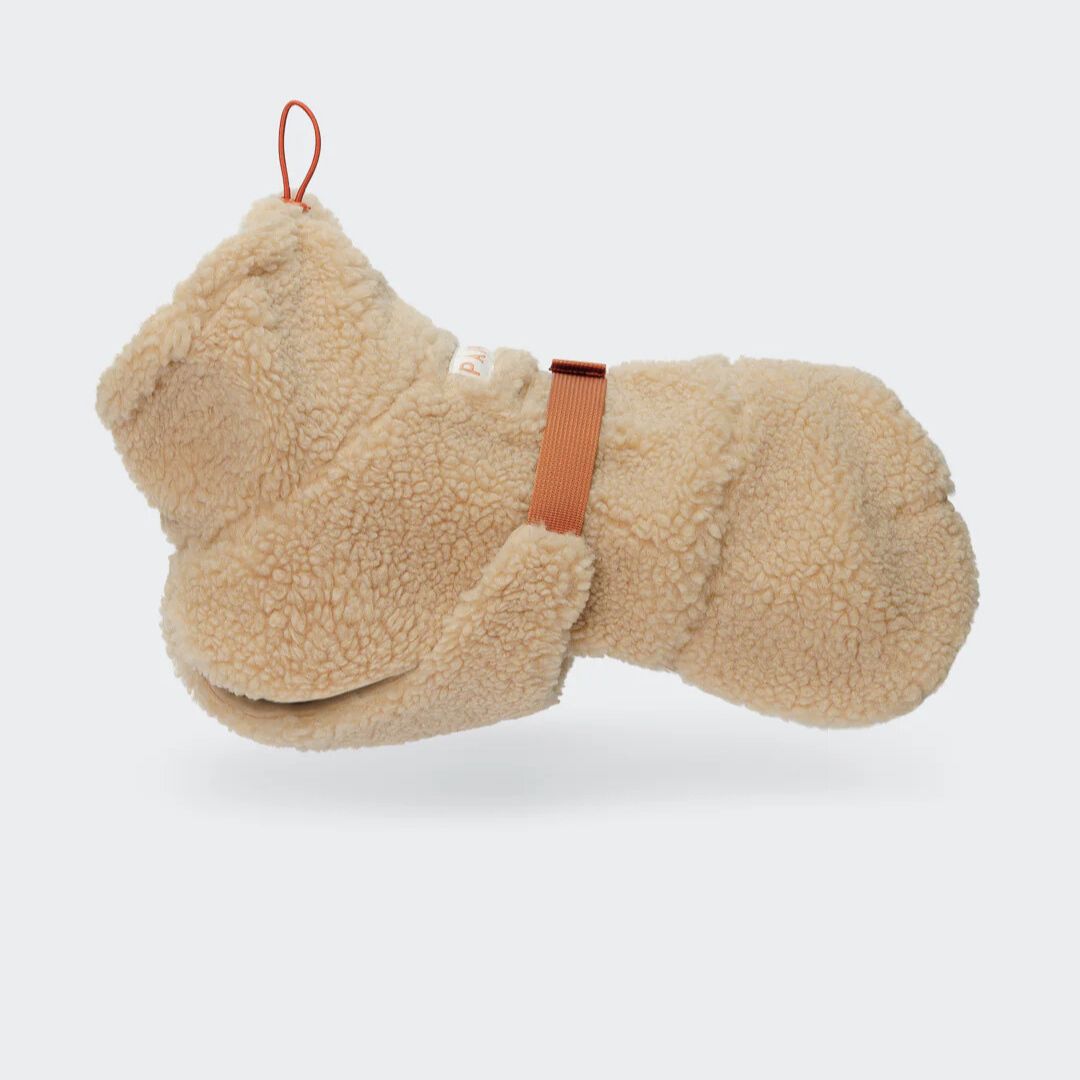 Paikka-Hundepullover-Sherpa-Taupe