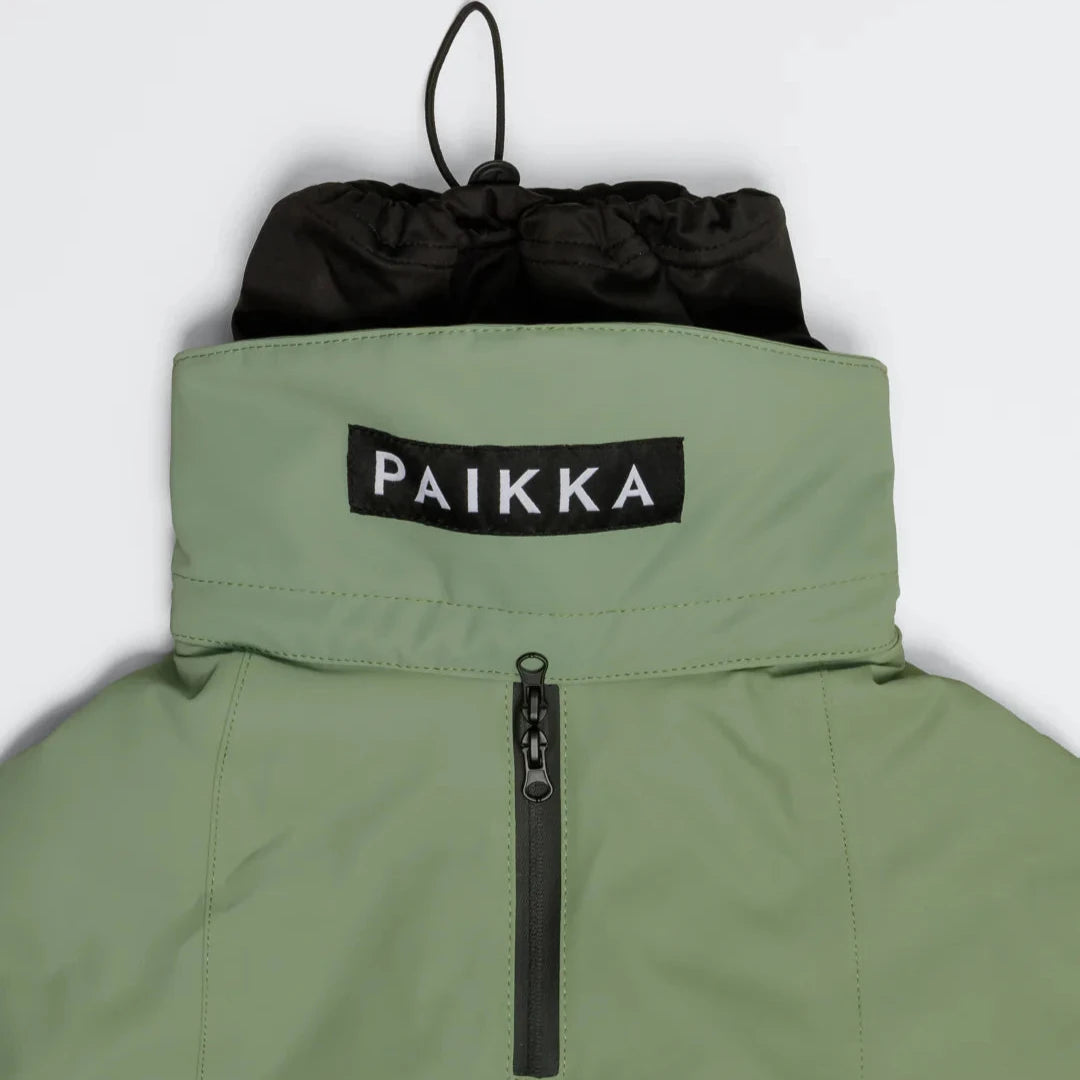 Paikka-vollreflektierender-Hundemantel-green-Kragen