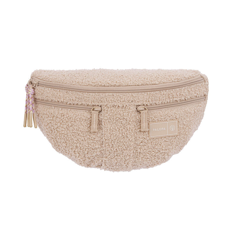 Palopa-Gassitasche-Emma-Teddy-Fleece-Beige