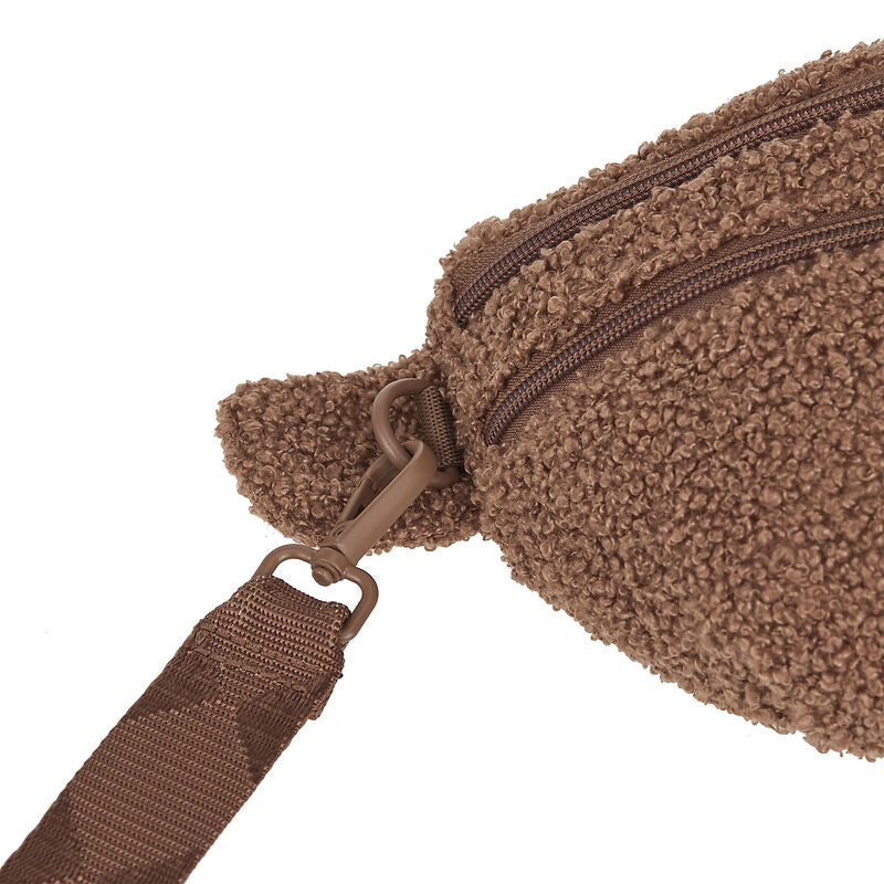 Palopa-Gassitasche-Emma-Teddy-Fleece-Braun-Detail2