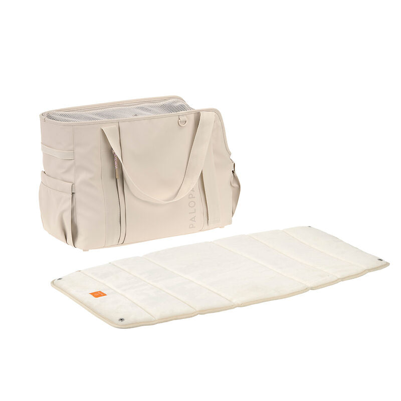 Palopa-Hundetragetasche-Weda-Creme-2