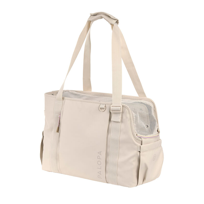 Palopa-Hundetragetasche-Weda-Creme