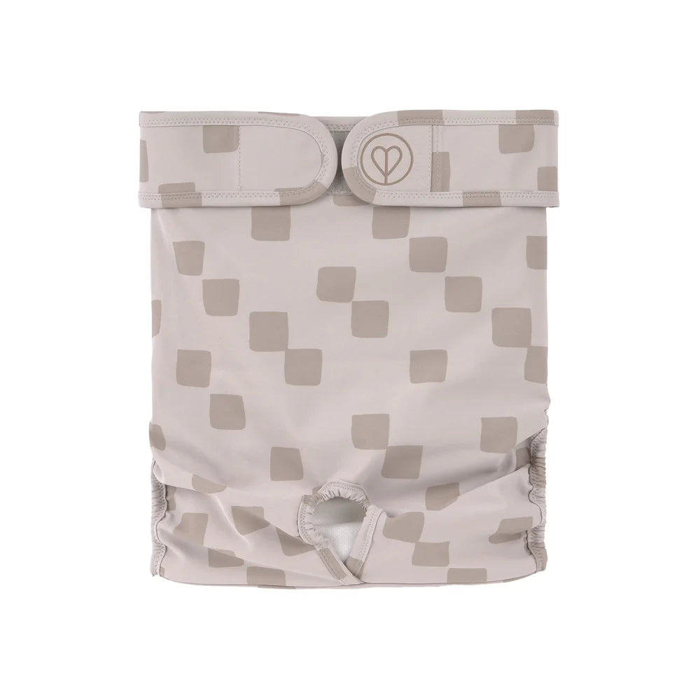 Palopa-Läufigkeitshose-Hundewindel-Glan-Taupe