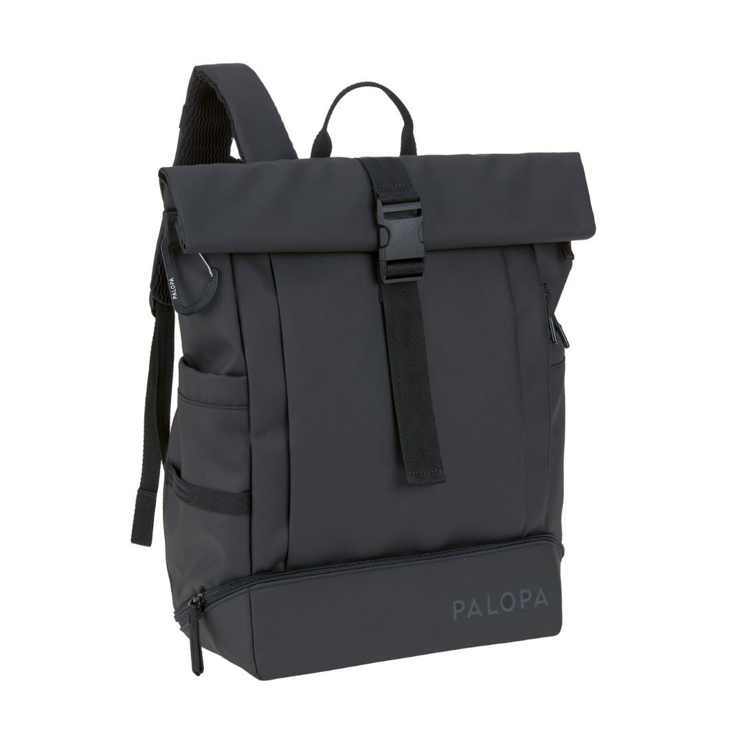 Palopa-Rolltop-Rucksack-Yoska-Schwarz