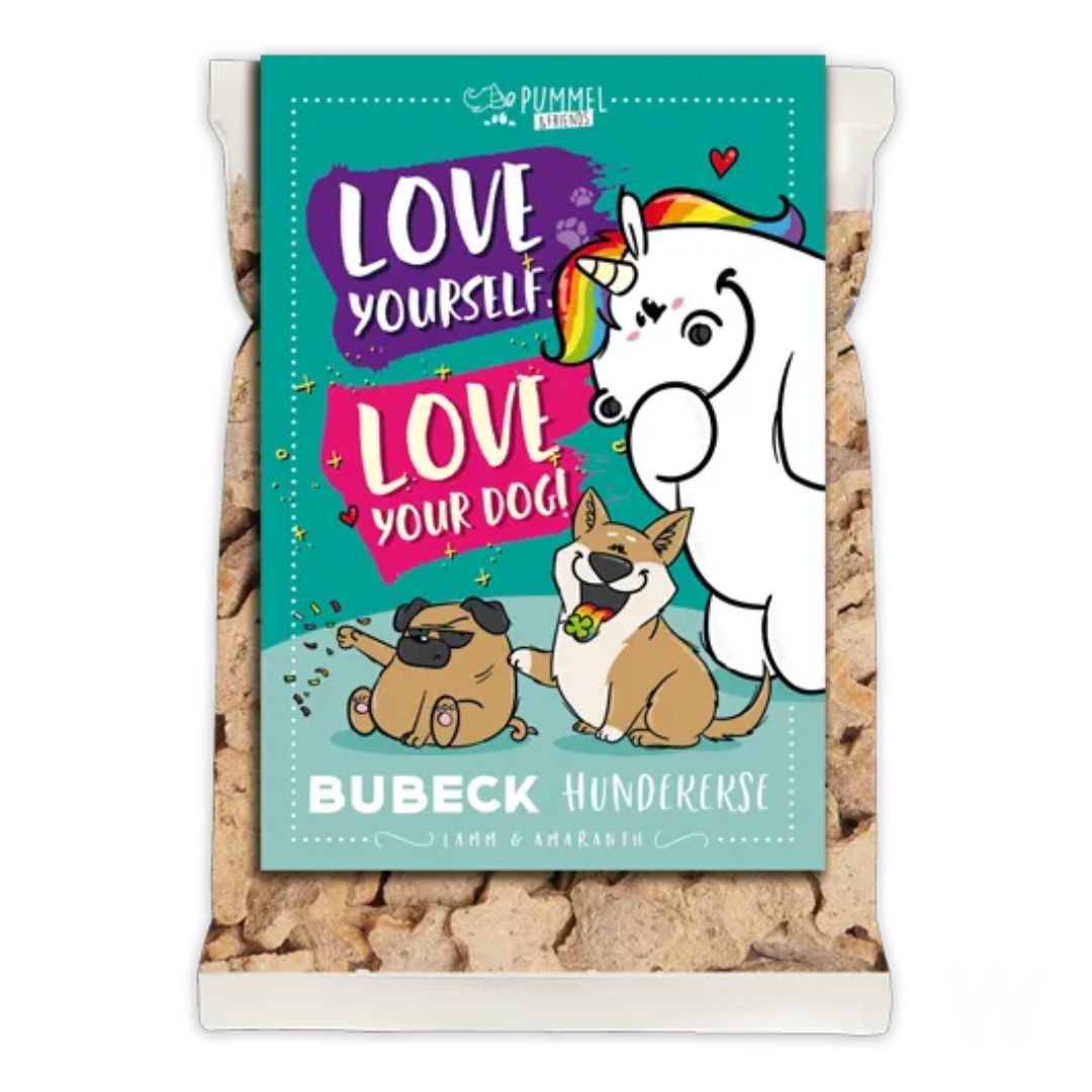 Bubeck-Pummeleinhorn-Hundekeks-Love