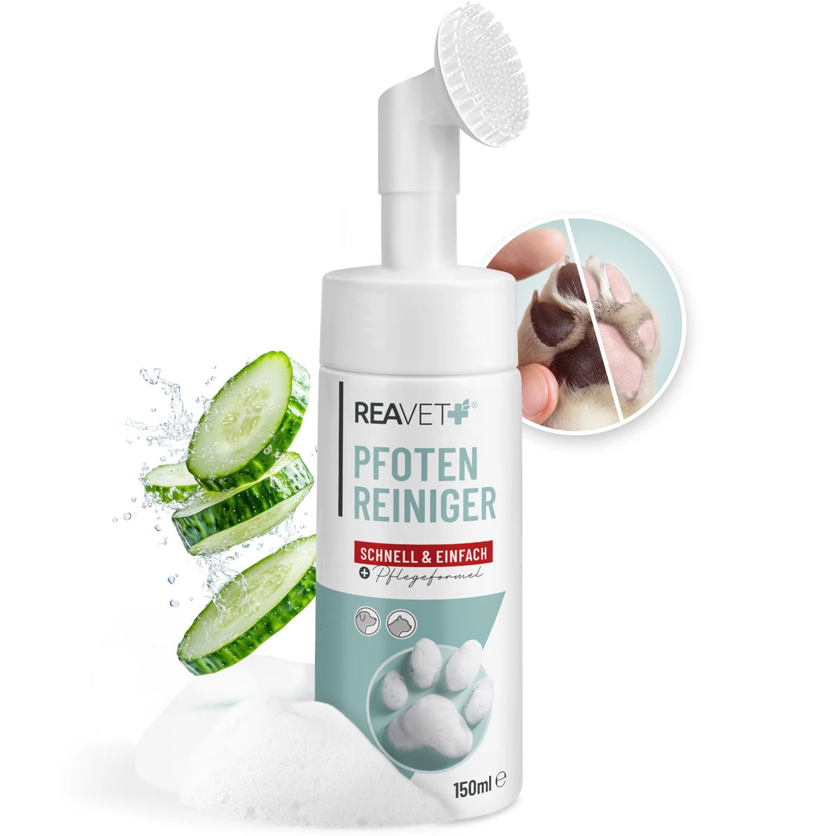 ReaVET-Pfotenreiniger-Schaum-150ml