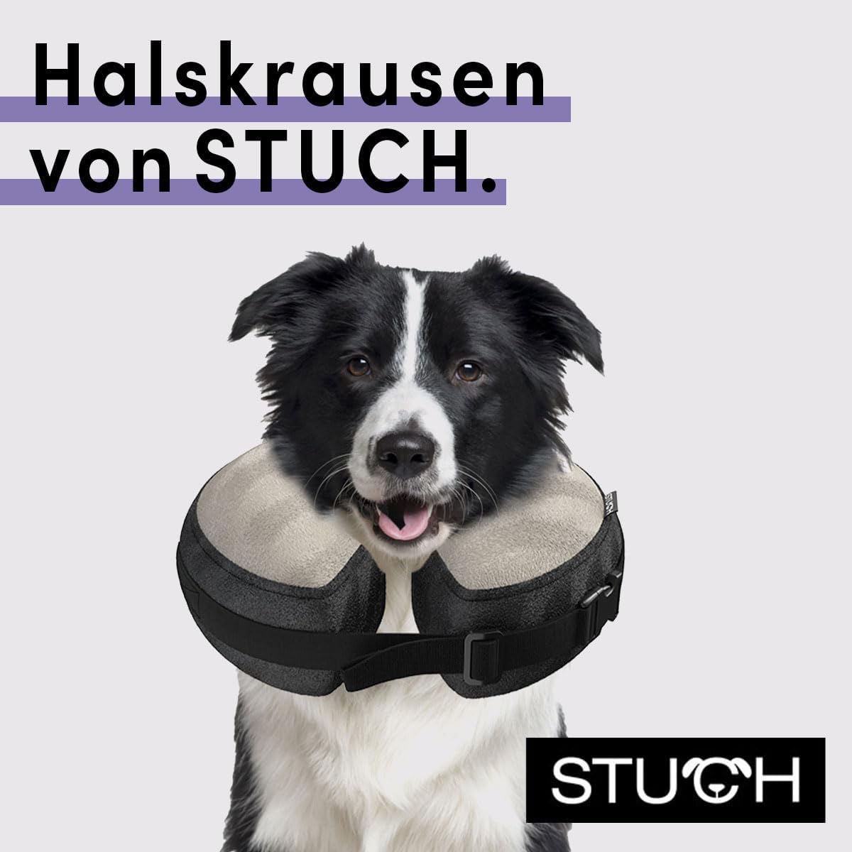 Stuch-Halskrause-Grau-Mood