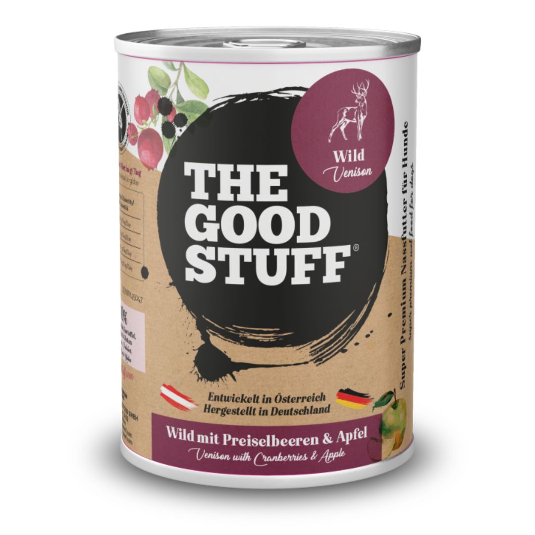 The-Goodstuff-Nassfutter-Feuchtfutter-Wild-Preiselbeere-Apfel-Adult