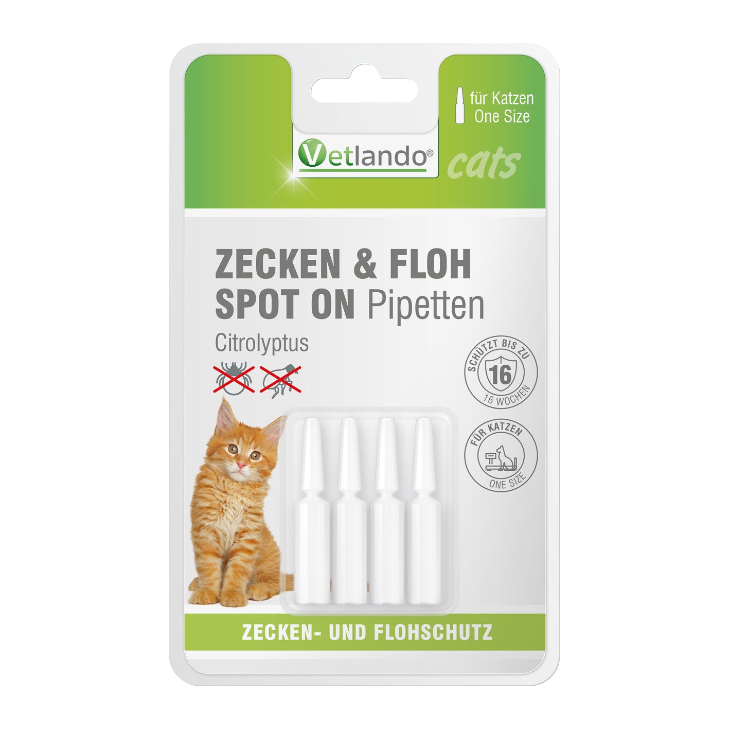 Vetlando-Citrolyptus-Zecken-Floh-Spot-On-Pipetten-Katze