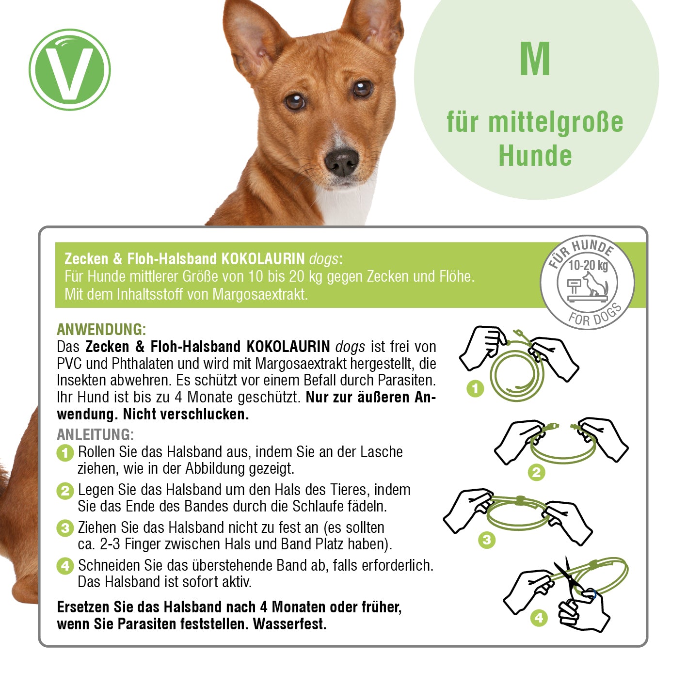 Vetlando-Zecken-Floh-Halsband-Kokolaurin-Hunde-M-3