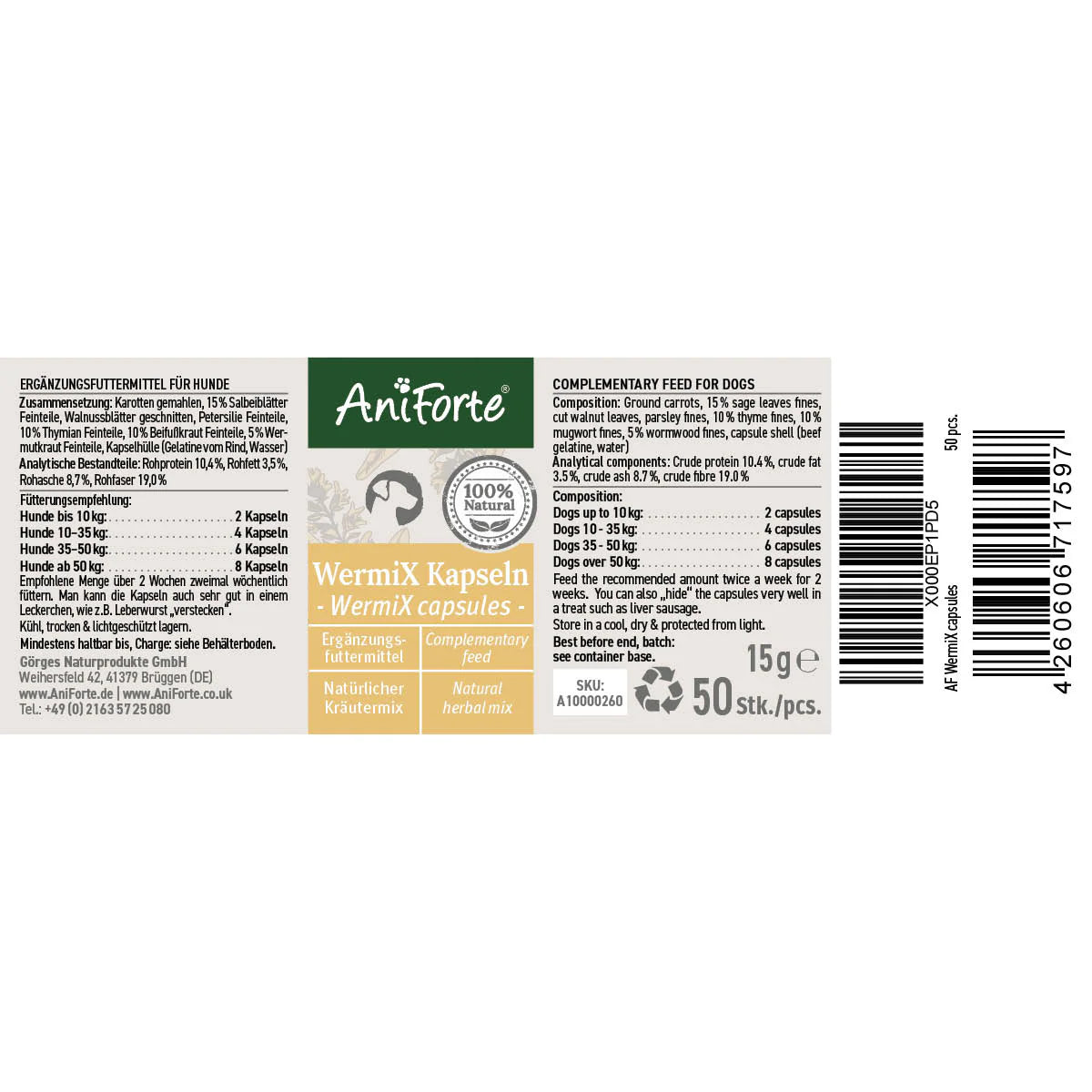 Aniforte-Wermix-Kapseln-Hunde-Etikett