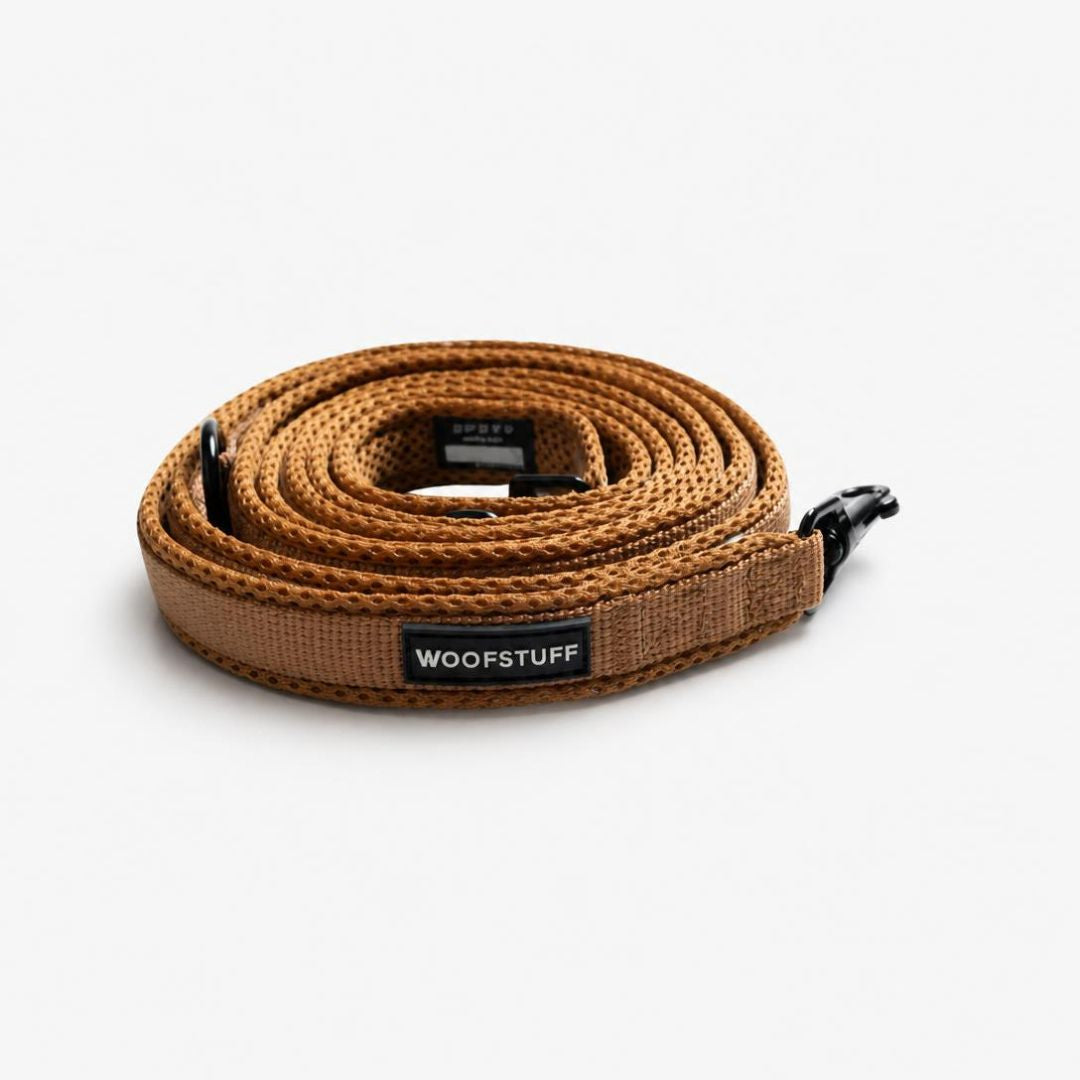 Woofstuff-Hundeleine-Nova-Cognac