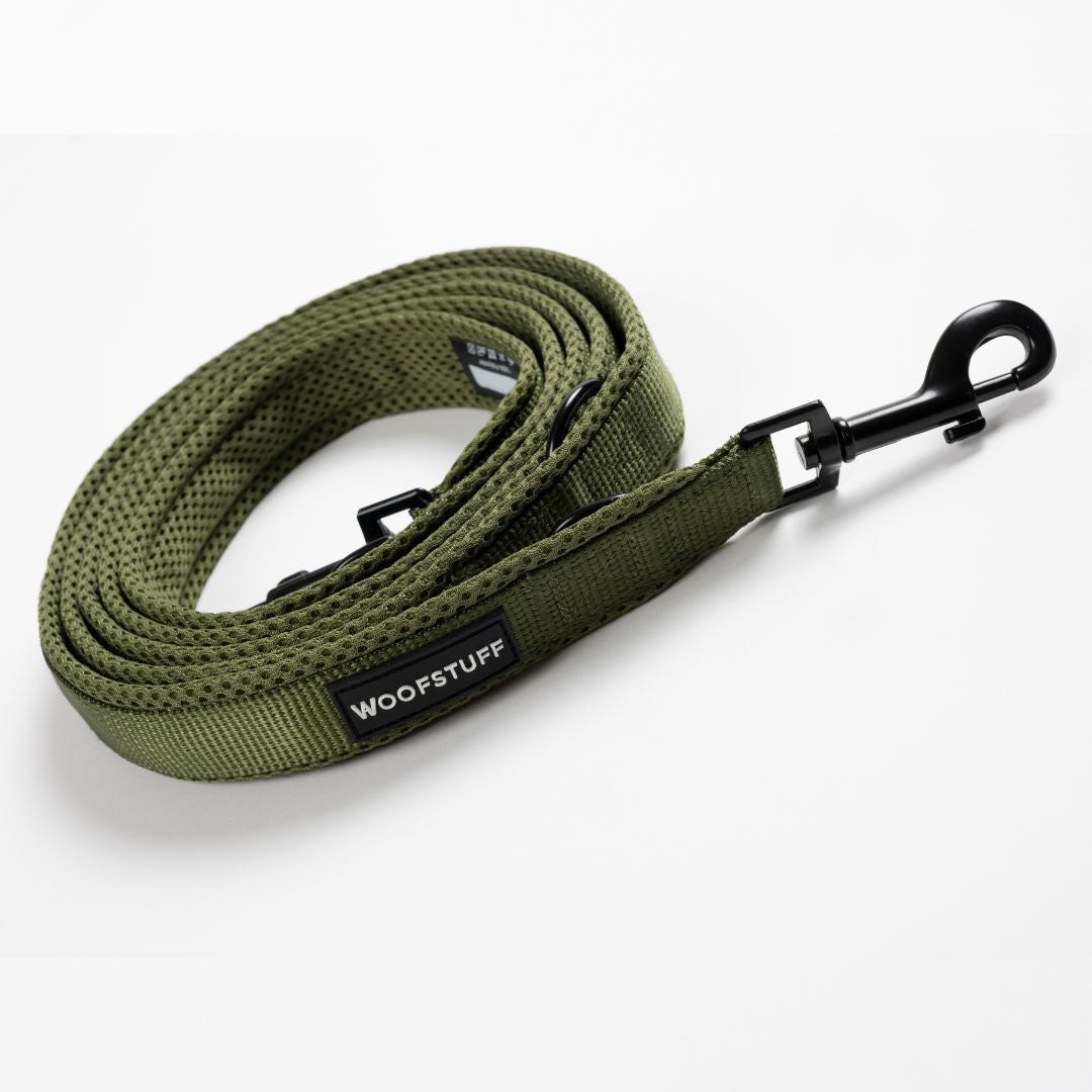 Woofstuff-Hundeleine-Nova-Olive-2