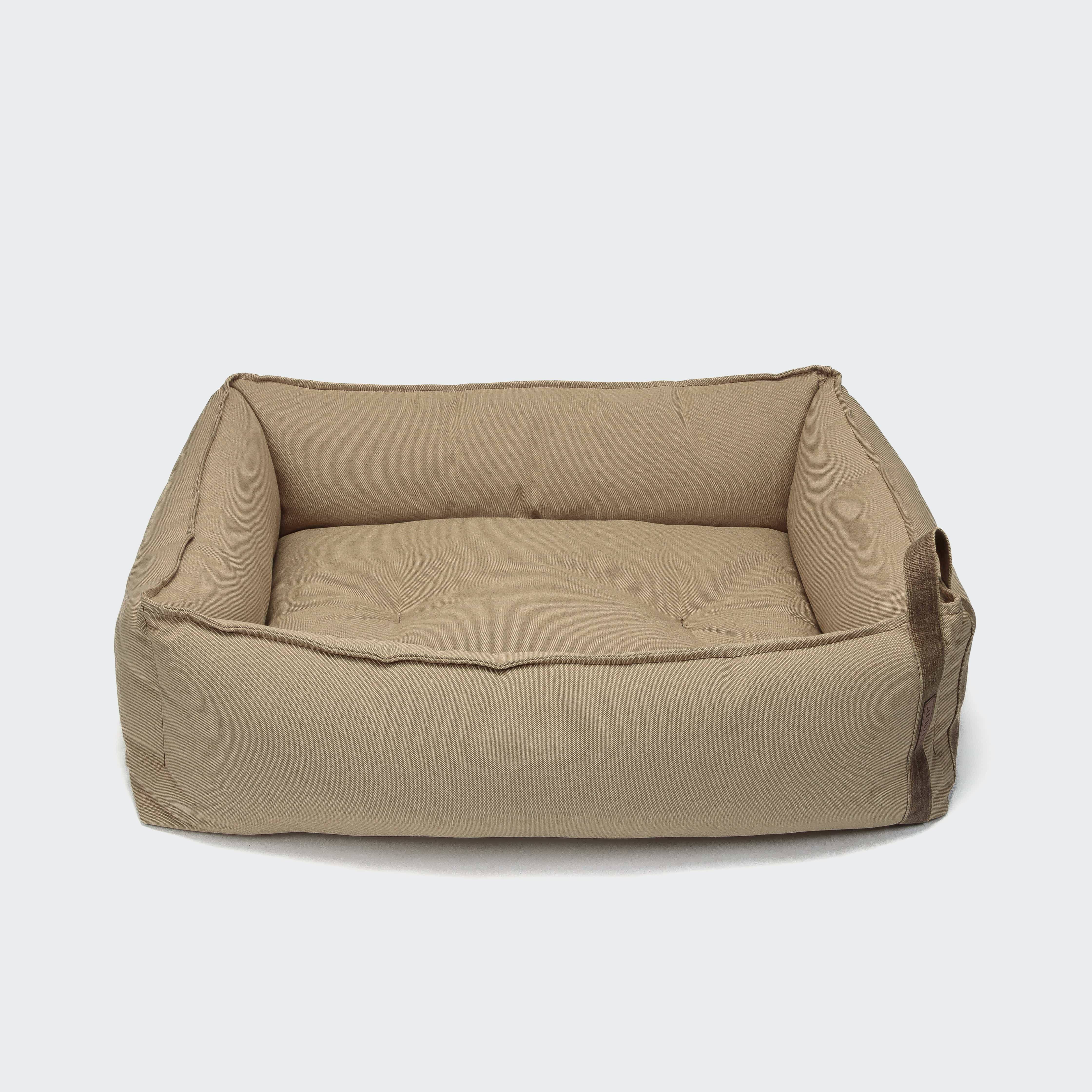 Cloud7-Hundebett-Canvas-Beige