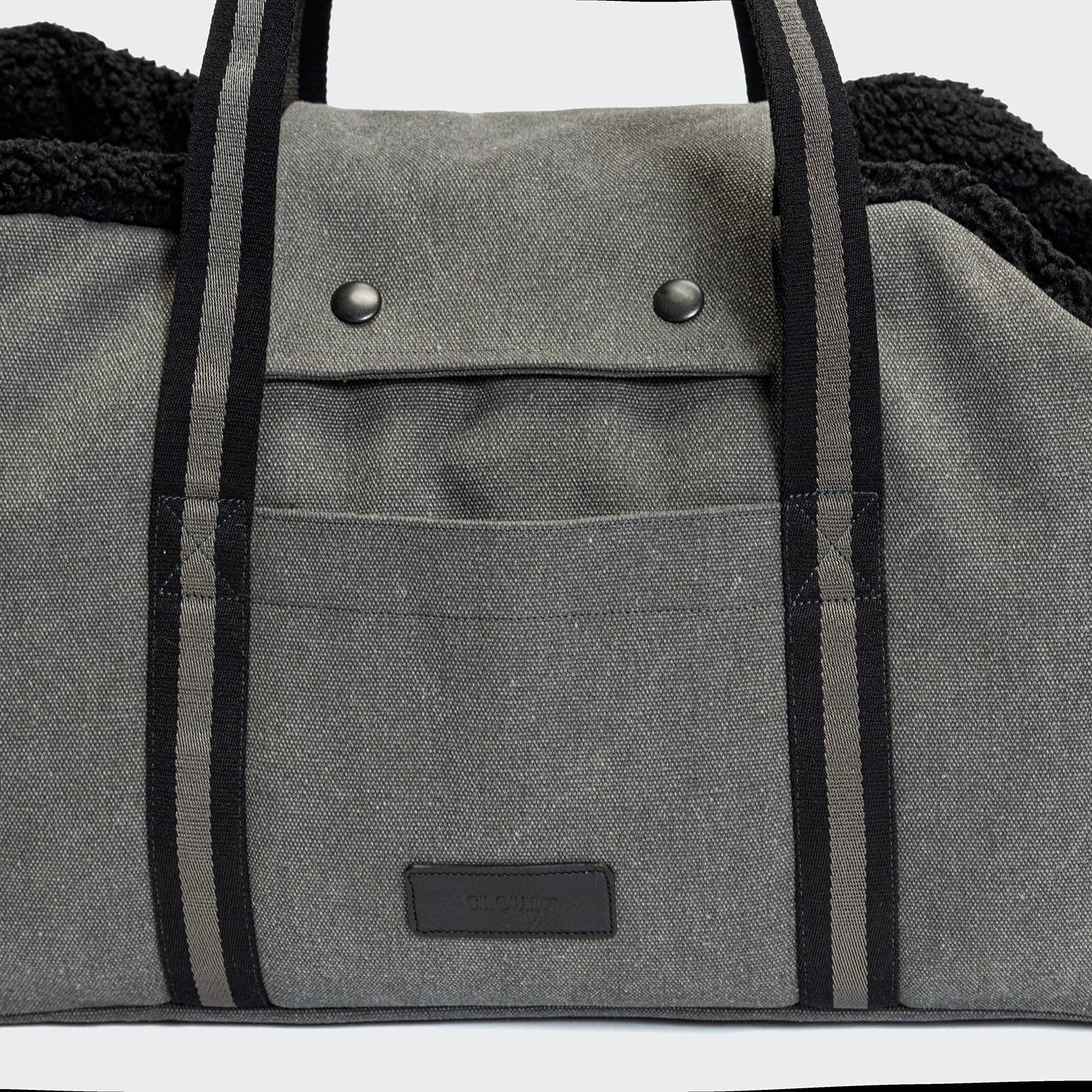 Cloud7-Hundetasche-Lucca-Basalt-Detail