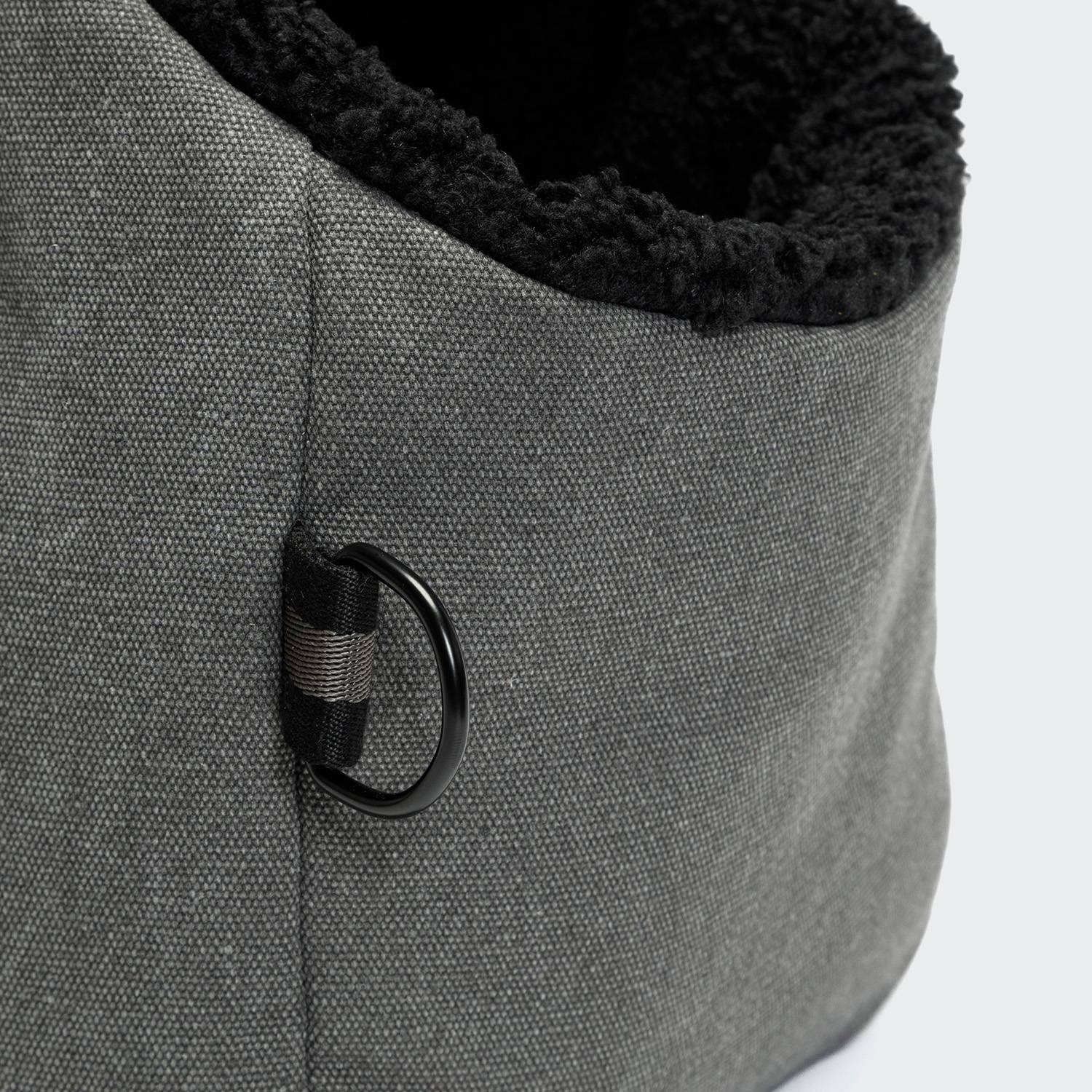 Cloud7-Hundetasche-Lucca-Basalt-D-Ring