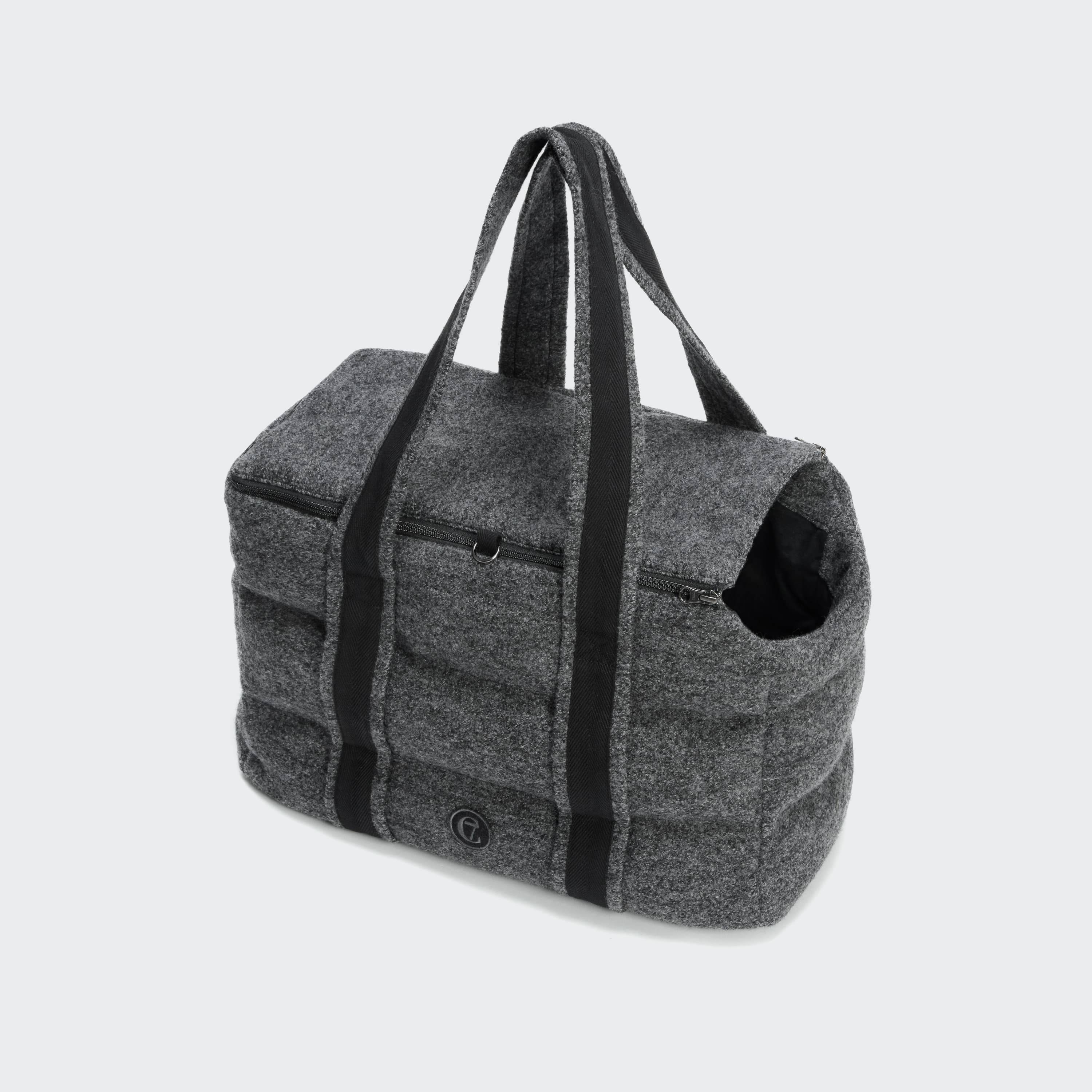 Cloud7-Hundetasche-Bergamo-Wool-Granite