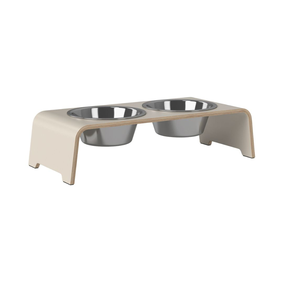 dogBar-Classic-MSmall-CashmereGrey-Edelstahl