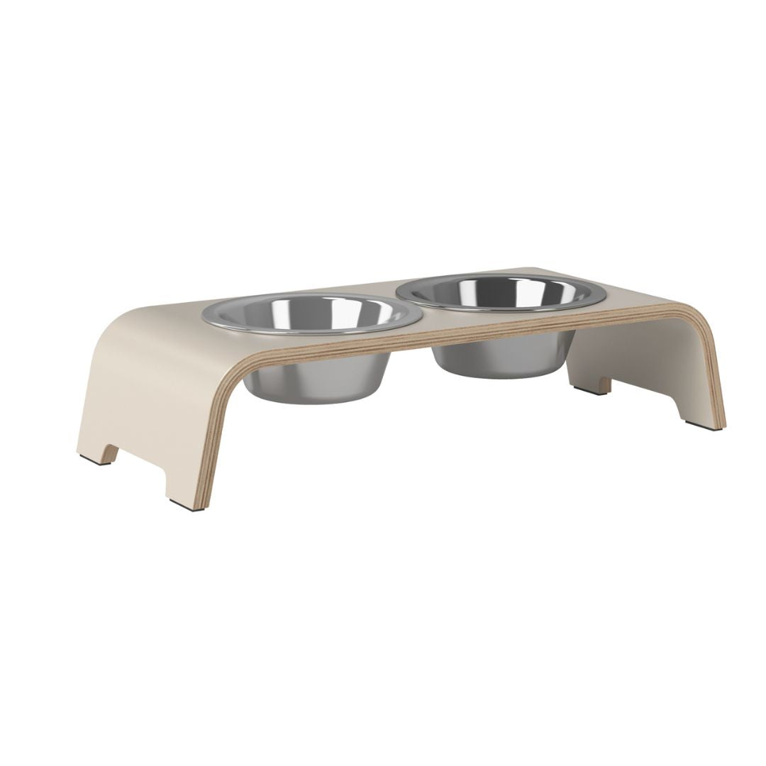 dogBar-Classic-SLarge-CashmereGrey-Edelstahl