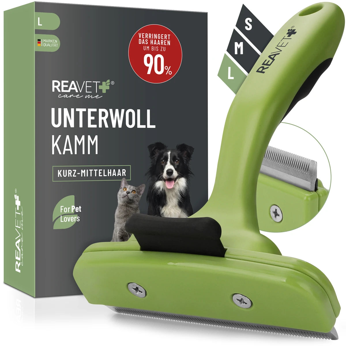 ReaVET-Unterwollkamm-L