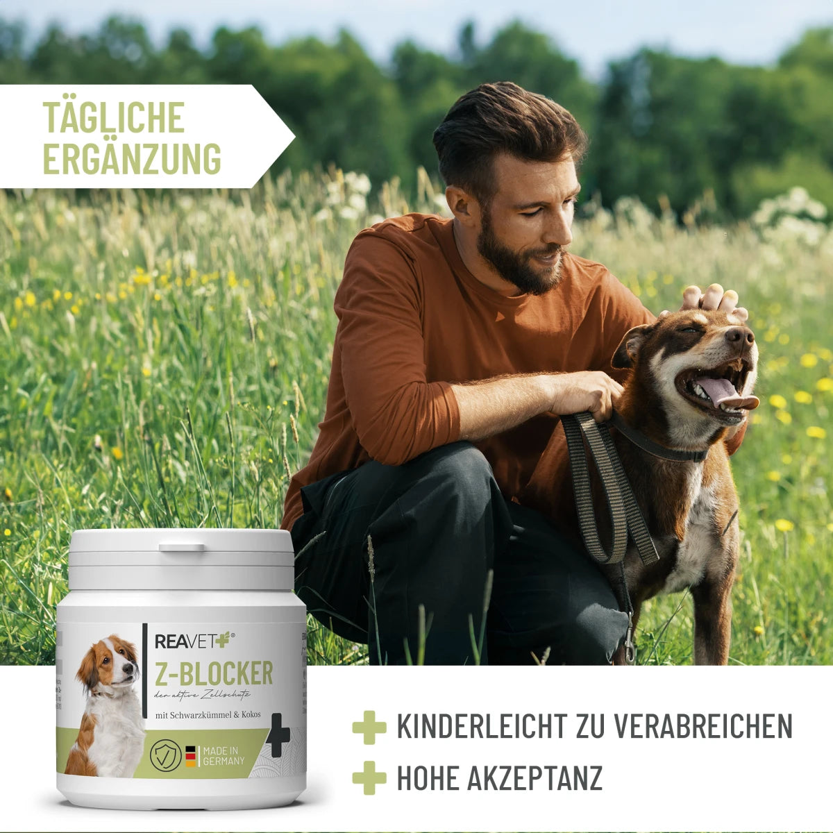 Z-Blocker Tabletten für Hunde