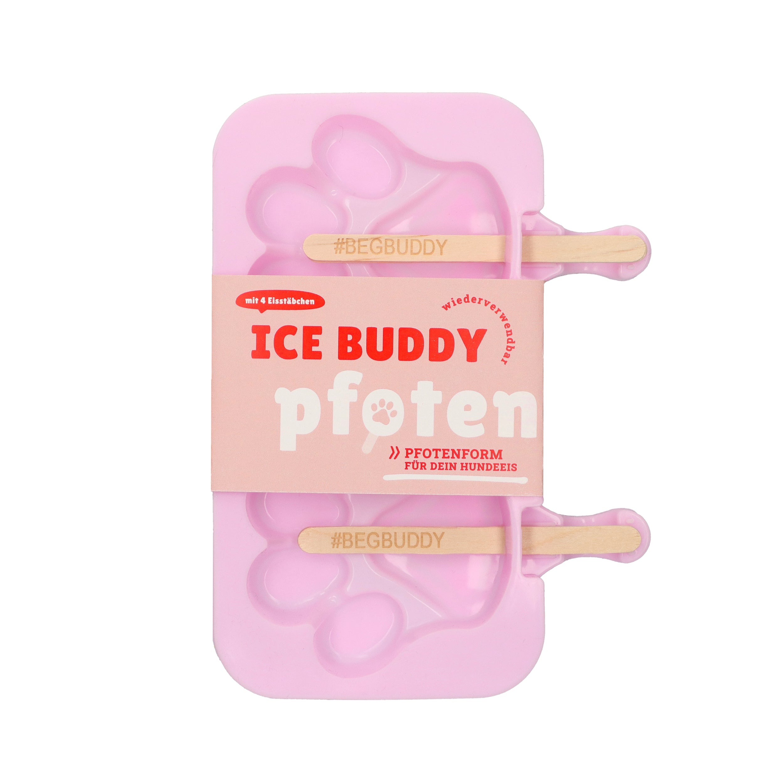 ICE-BUDDY-Pfotenform-Silikon-Hundeeis