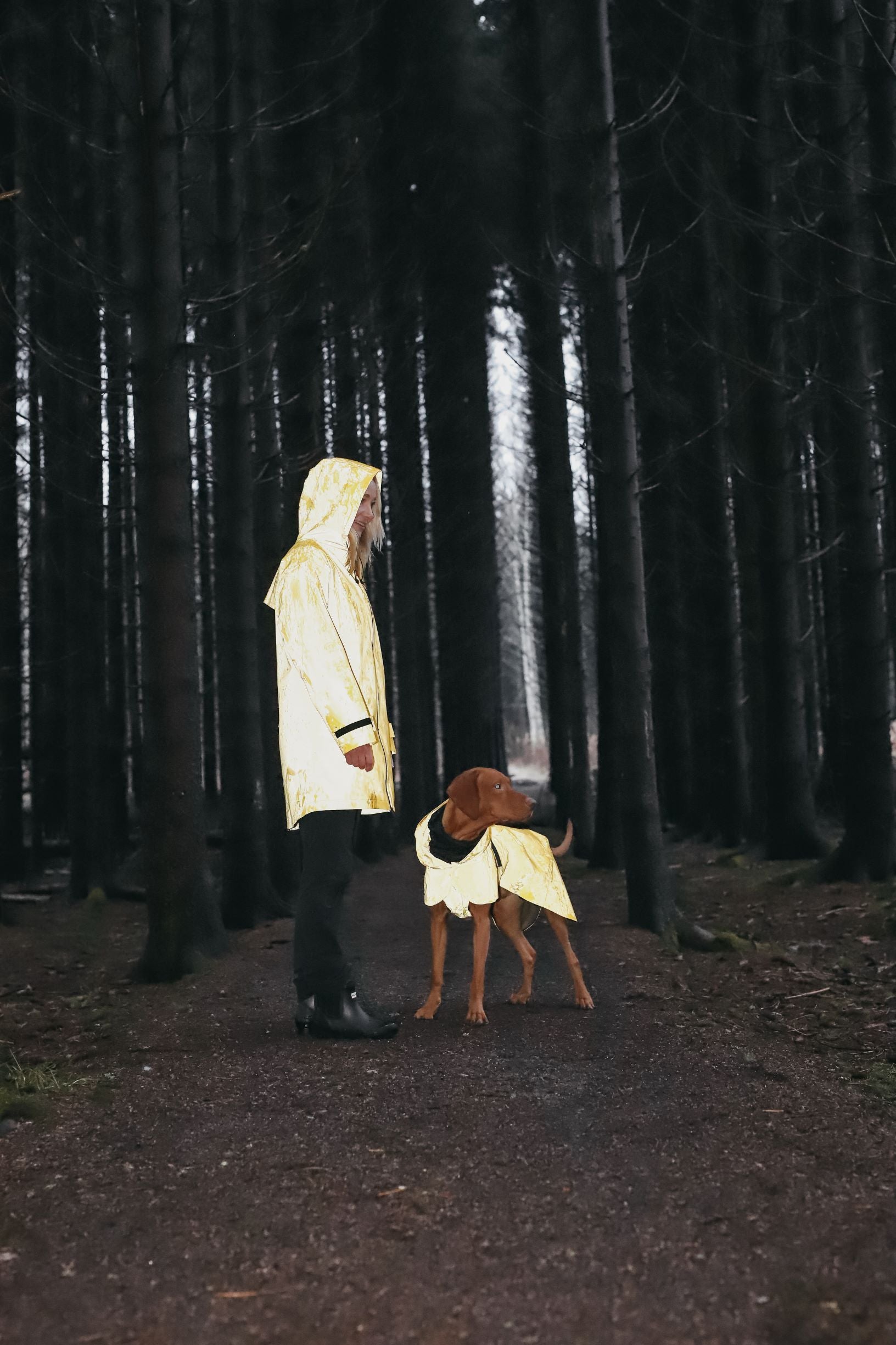 PAIKKA-Visibility-Raincoat-Hunderegenmantel-Lite-Yellow-duo