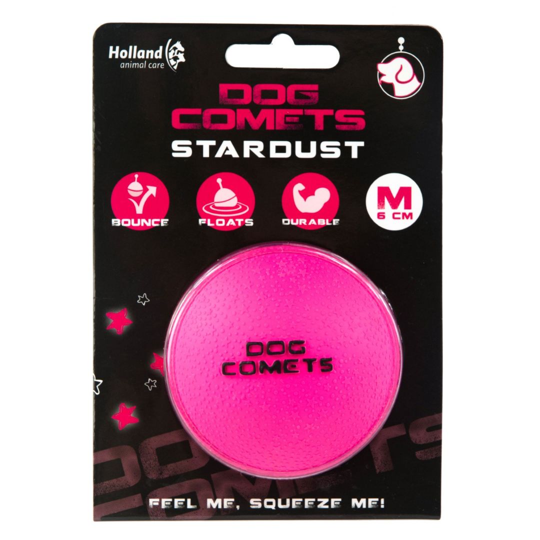Hundespielzeug-Dog-Comets-Stardust-Ball-Rosa-M