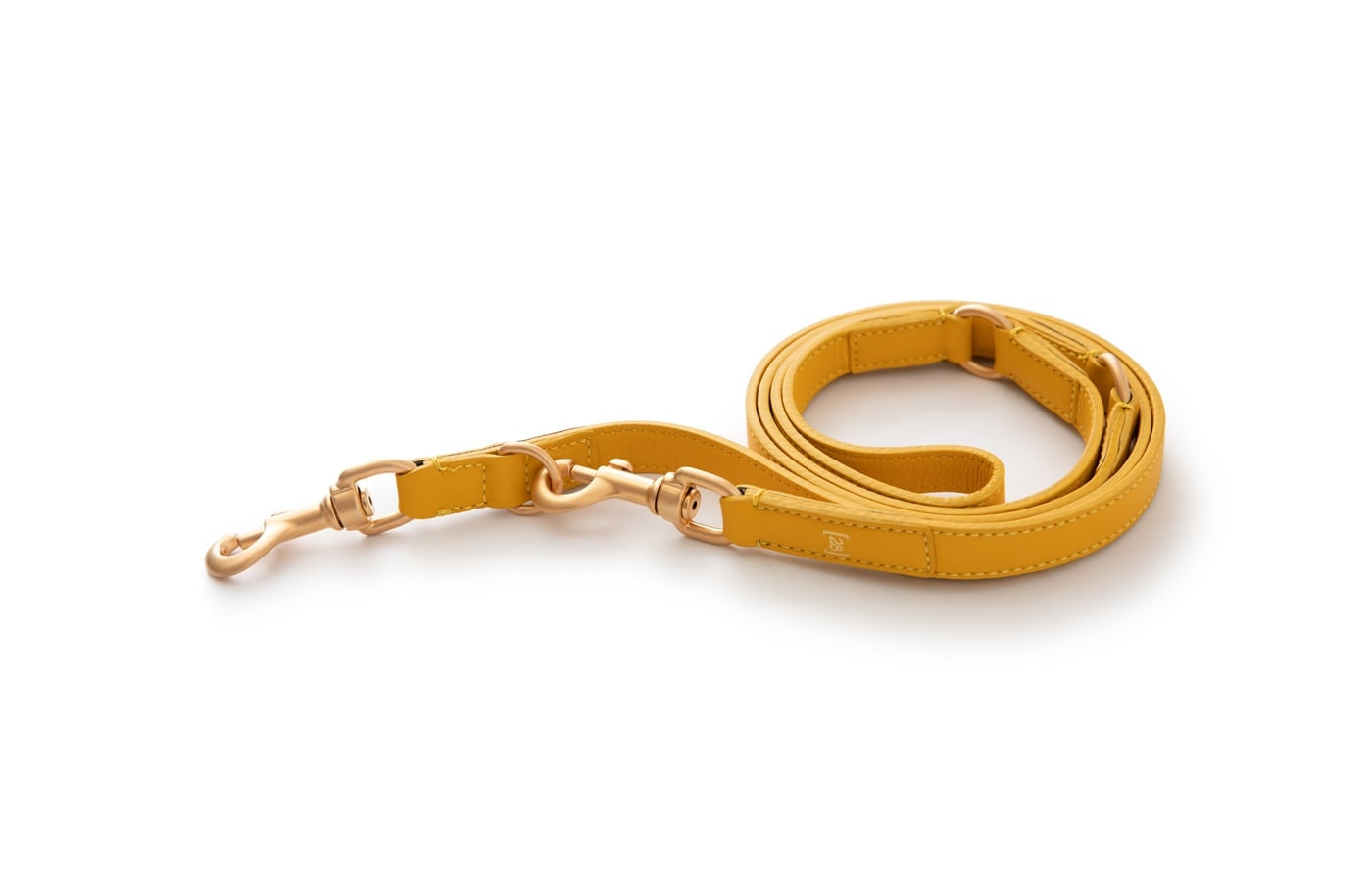 2.8-mario-lederleine-verstellbar-tuscan-Yellow-leather-leash