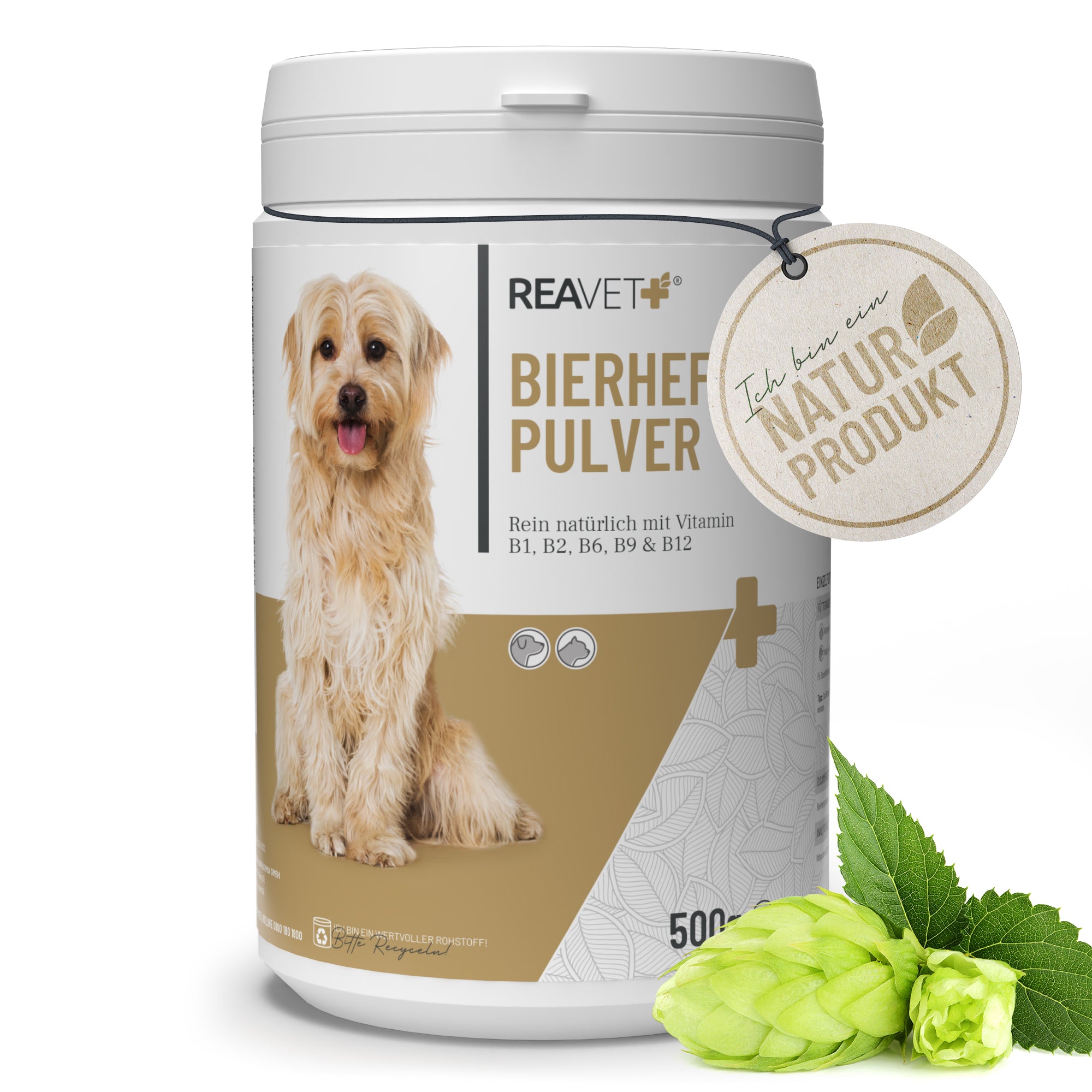 ReaVet-Bierhefe-Naturrein-500g