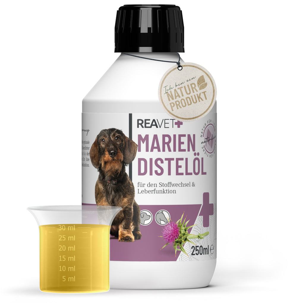 Mariendistelöl - ReaVET – WOOFSTUFF - SHOP FOR DOGS