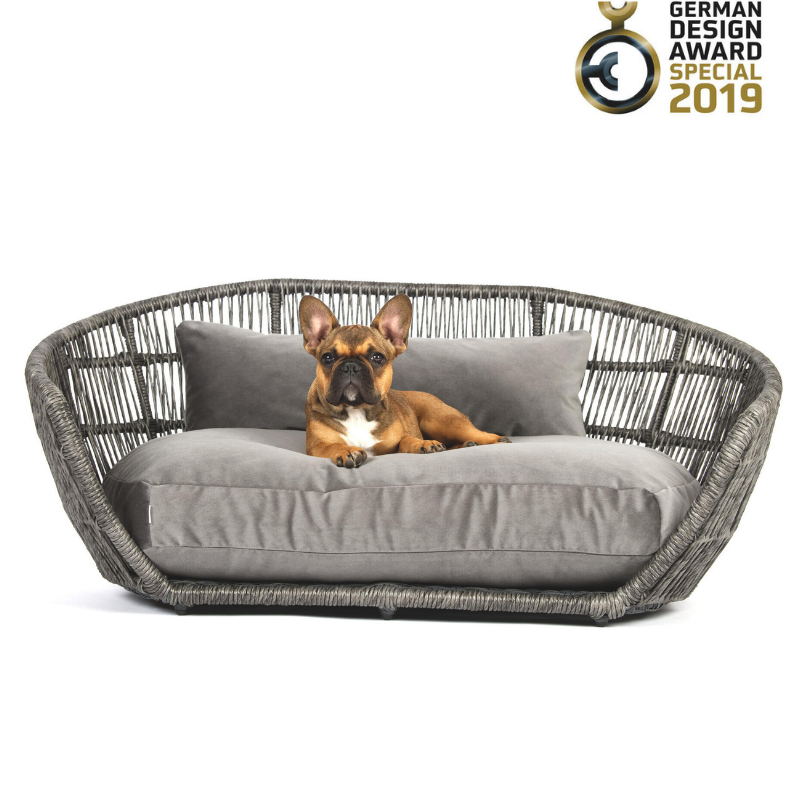 Laboni-Hundebett-Prado-Oxford-Grey