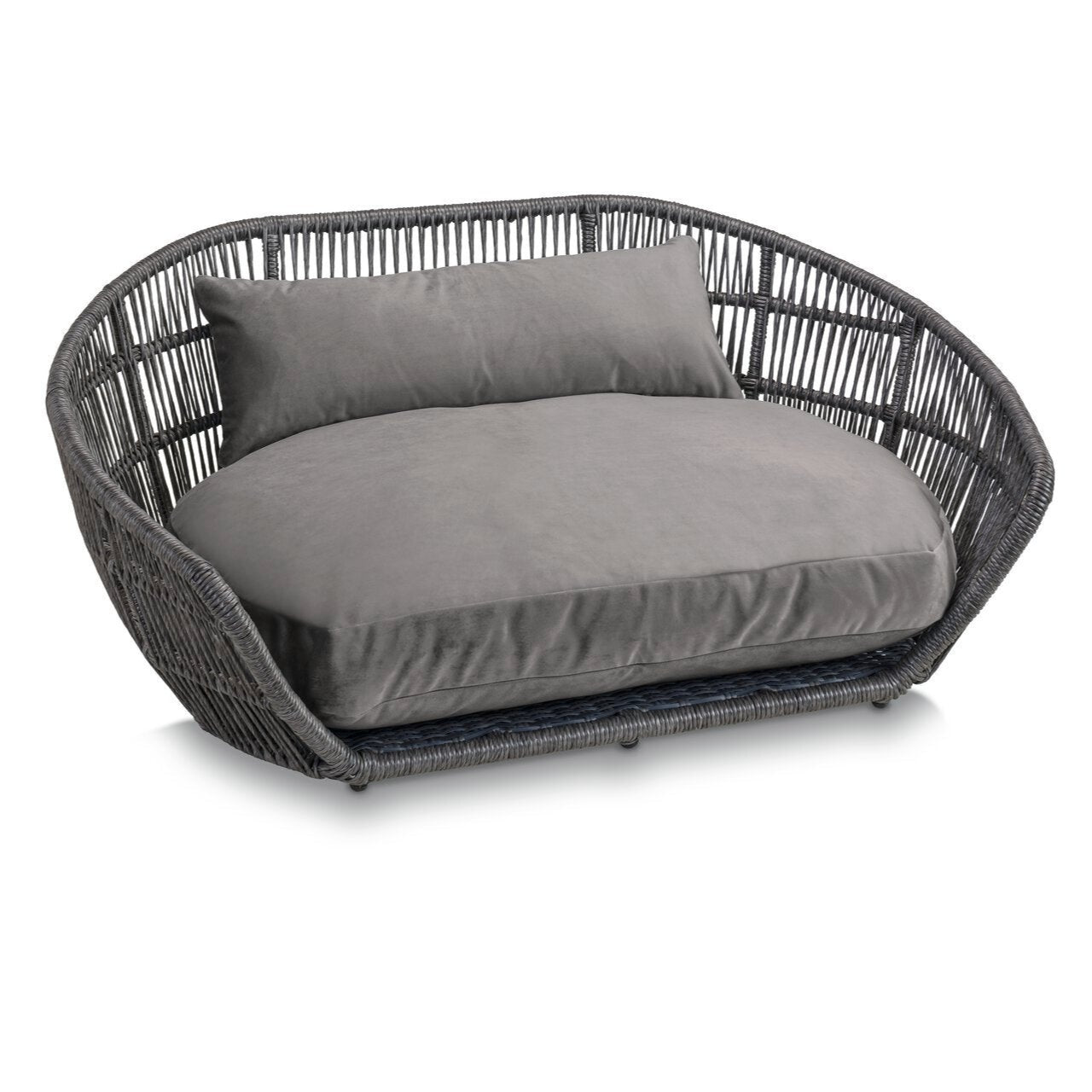 Laboni-Hundebett-Prado-Oxford-Stone-einzeln