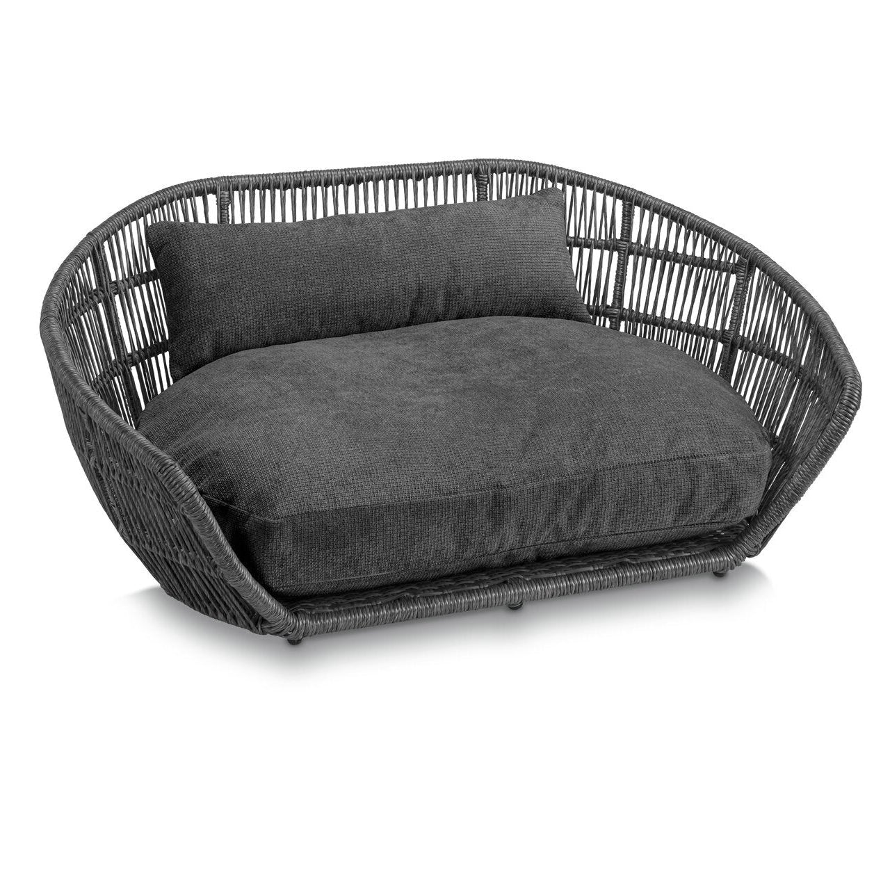 Laboni-Hundebett-Prado-Tudor-Anthrazit