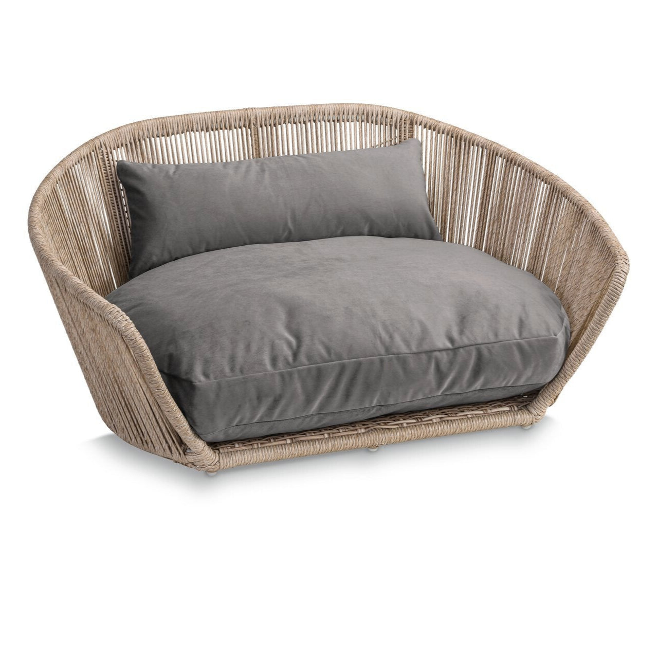 Laboni-Hundebett-Vogue-Oxford-Stone