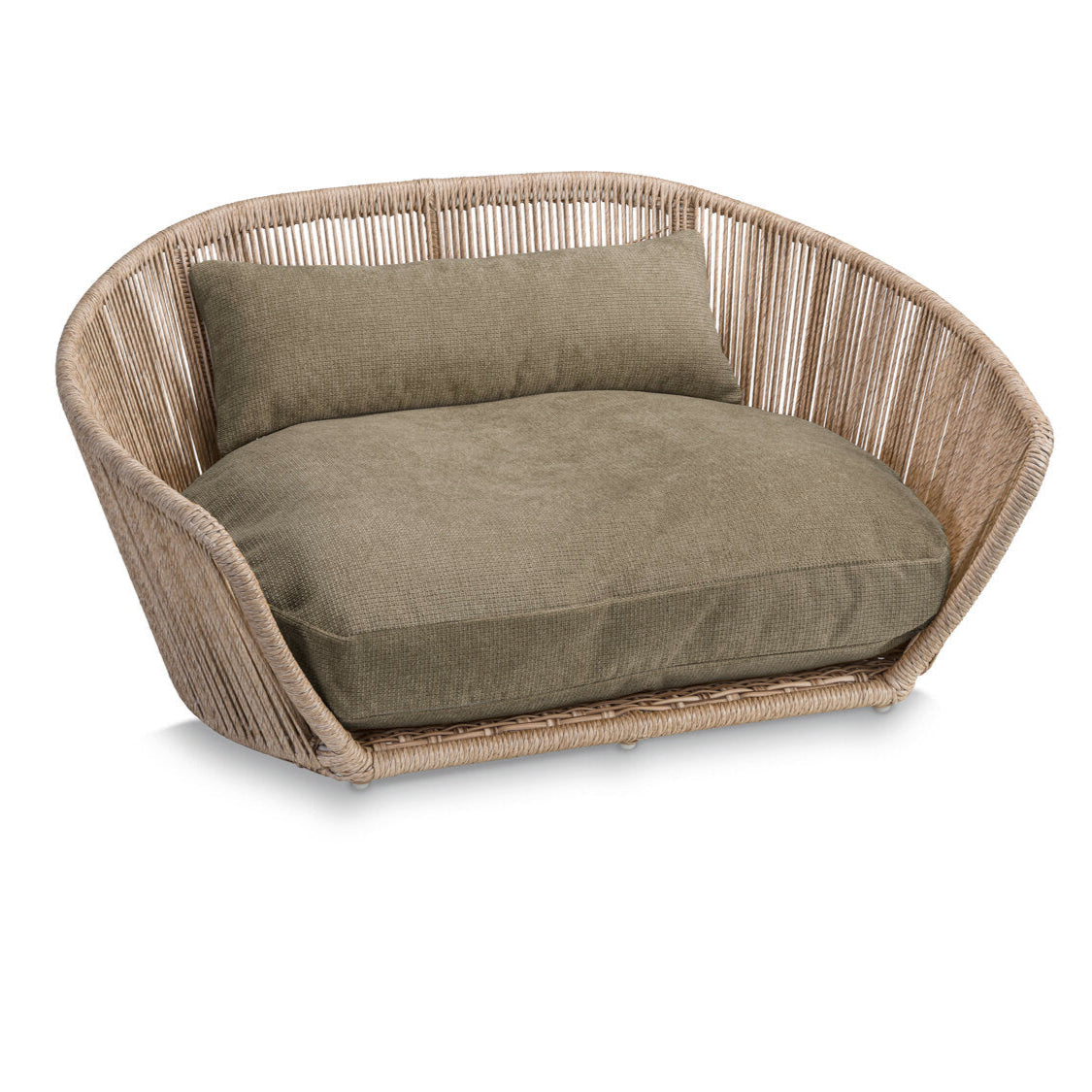 Laboni-Hundebett-Vogue-Tudor-Olive
