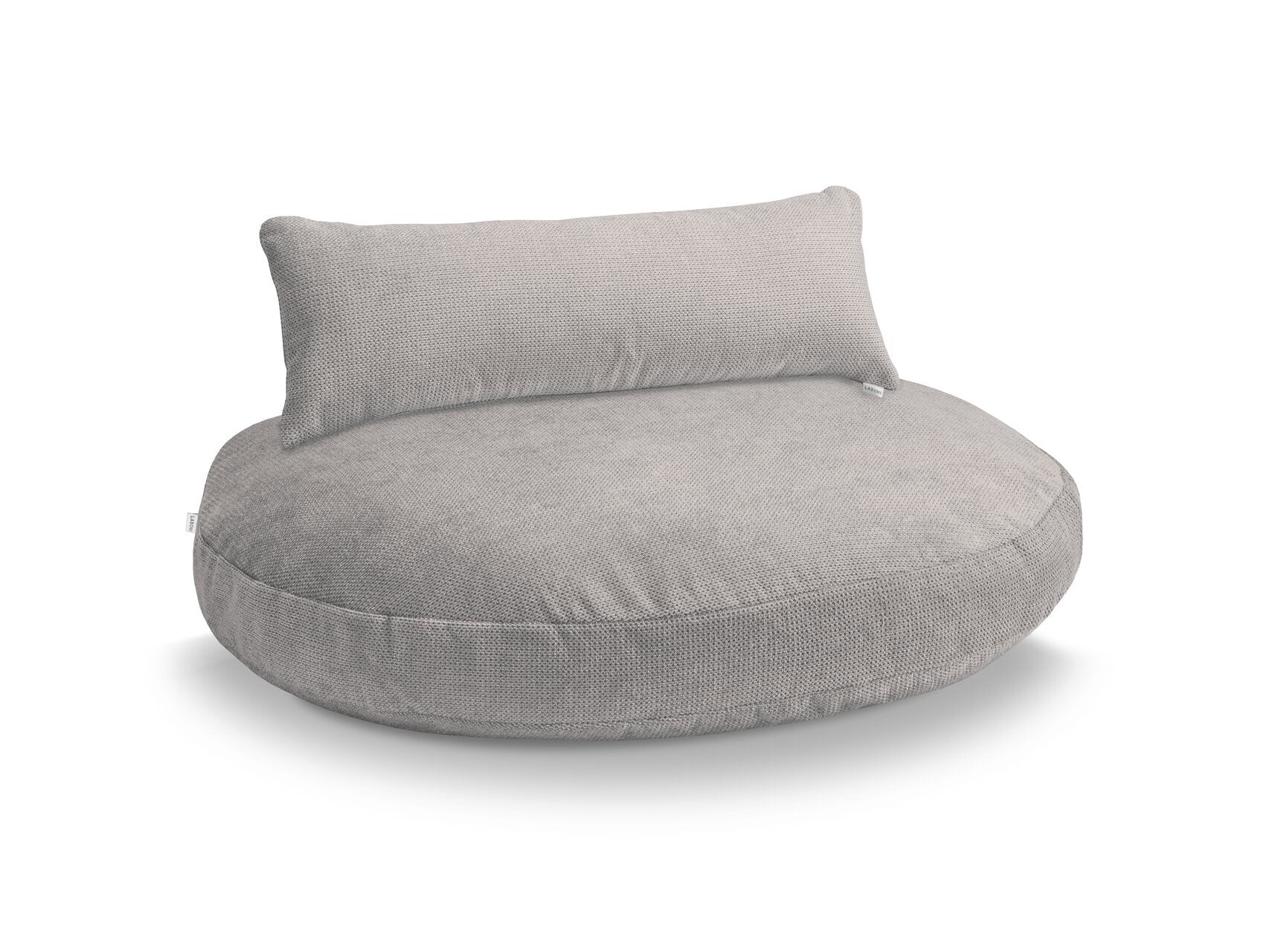 Laboni-Hundebett-Vogue-Tudor-Grey-Kissen