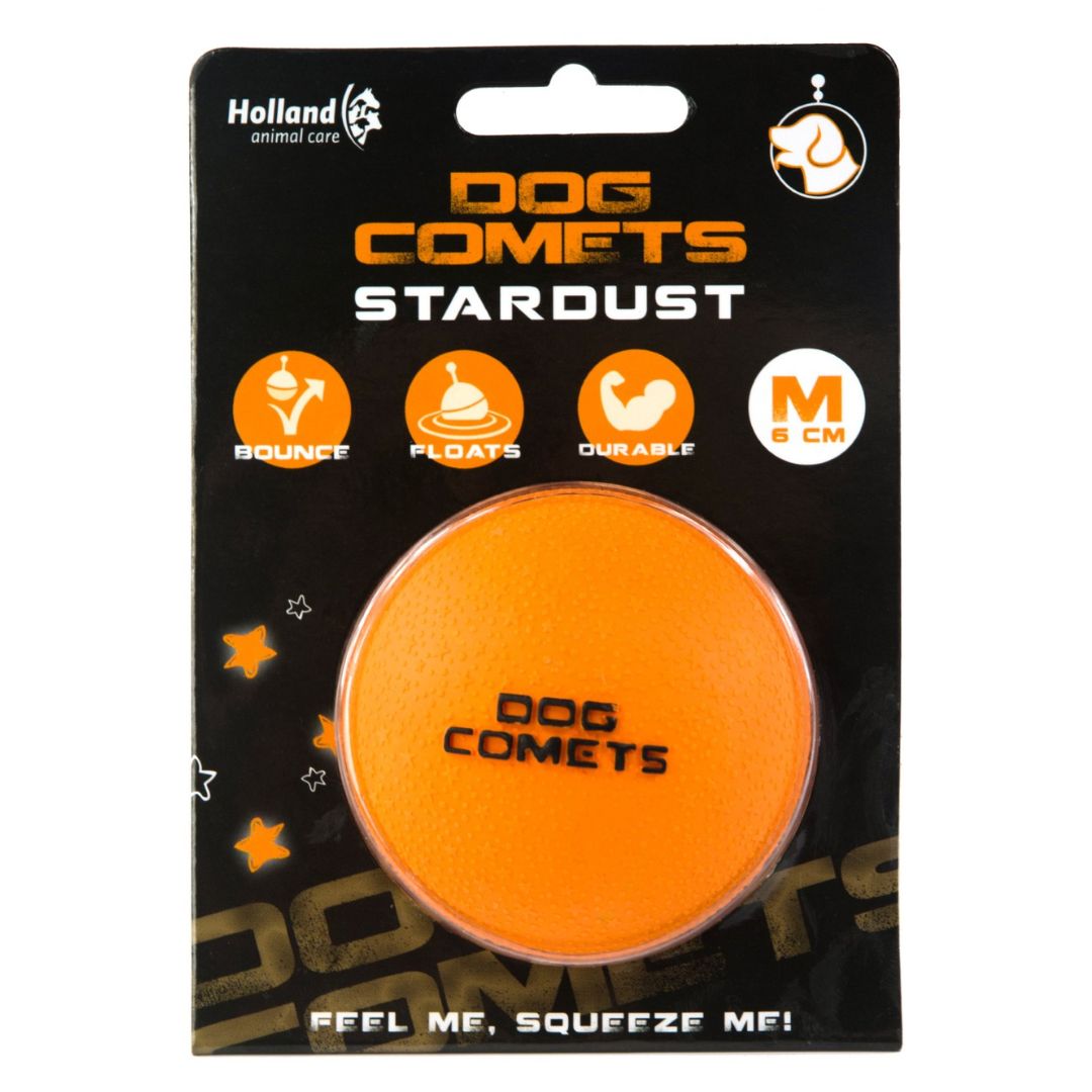 Hundespielzeug-Dog-Comets-Stardust-Ball-Orange-M