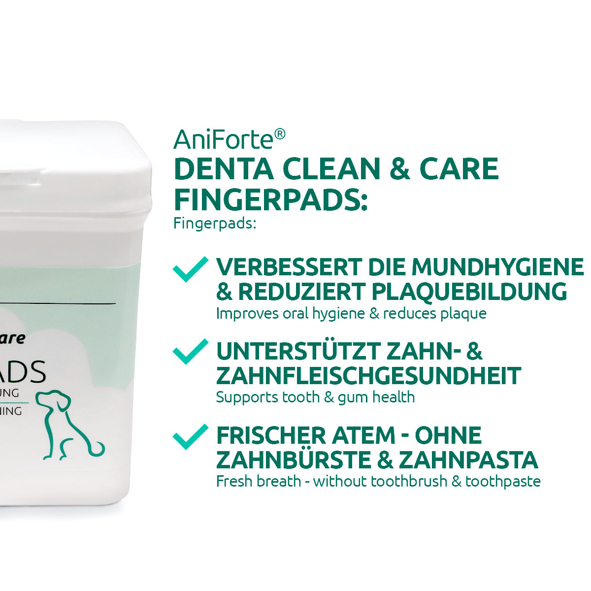 Aniforte_Bulletpointbild_Denta_Clean_and_Care_Fingerpads