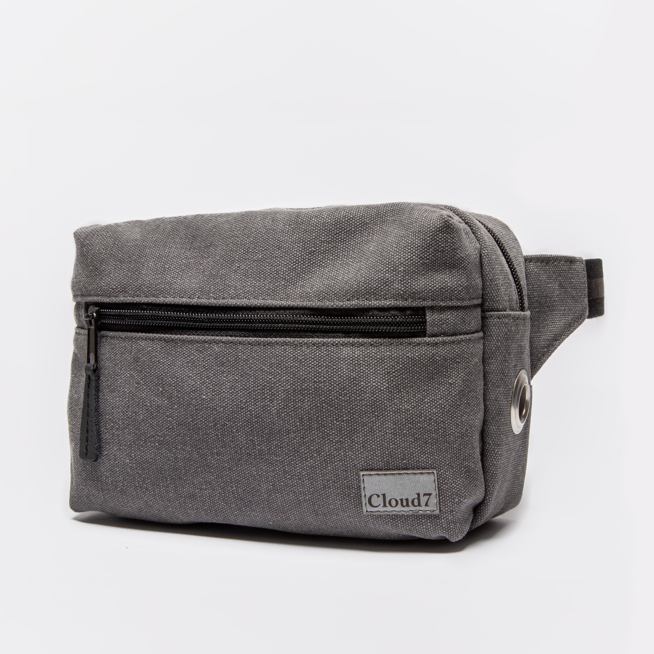 Cloud7-Belt-Bag-Leather-Graphite-side