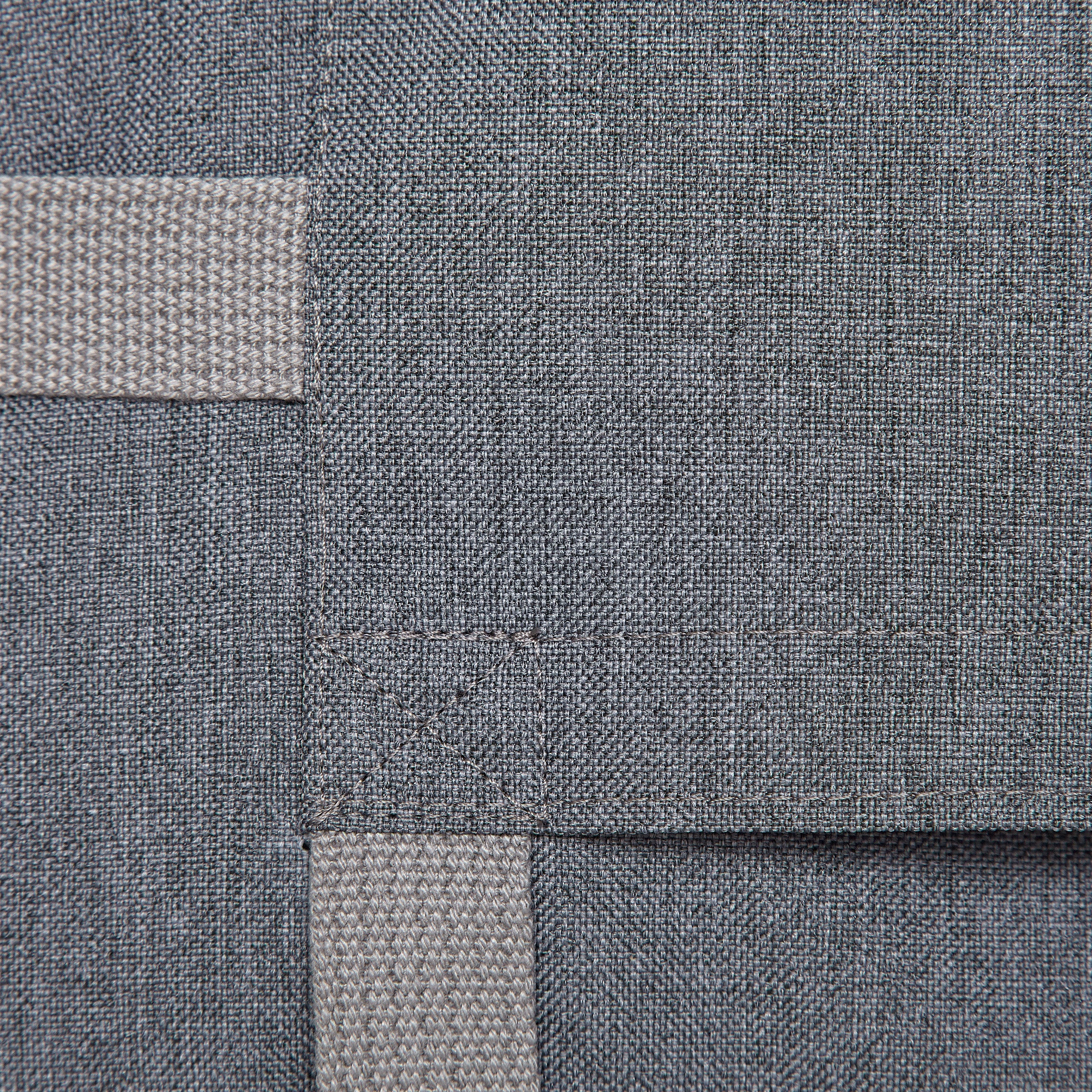 Hundereisebett Wasserabweisend Mid Grey-Dark Grey