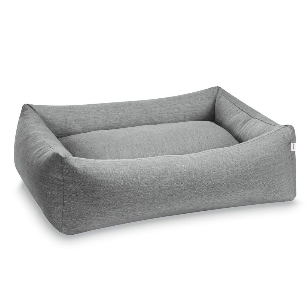 Classic-Hundebett-Smooth-Laboni-Black-Silk