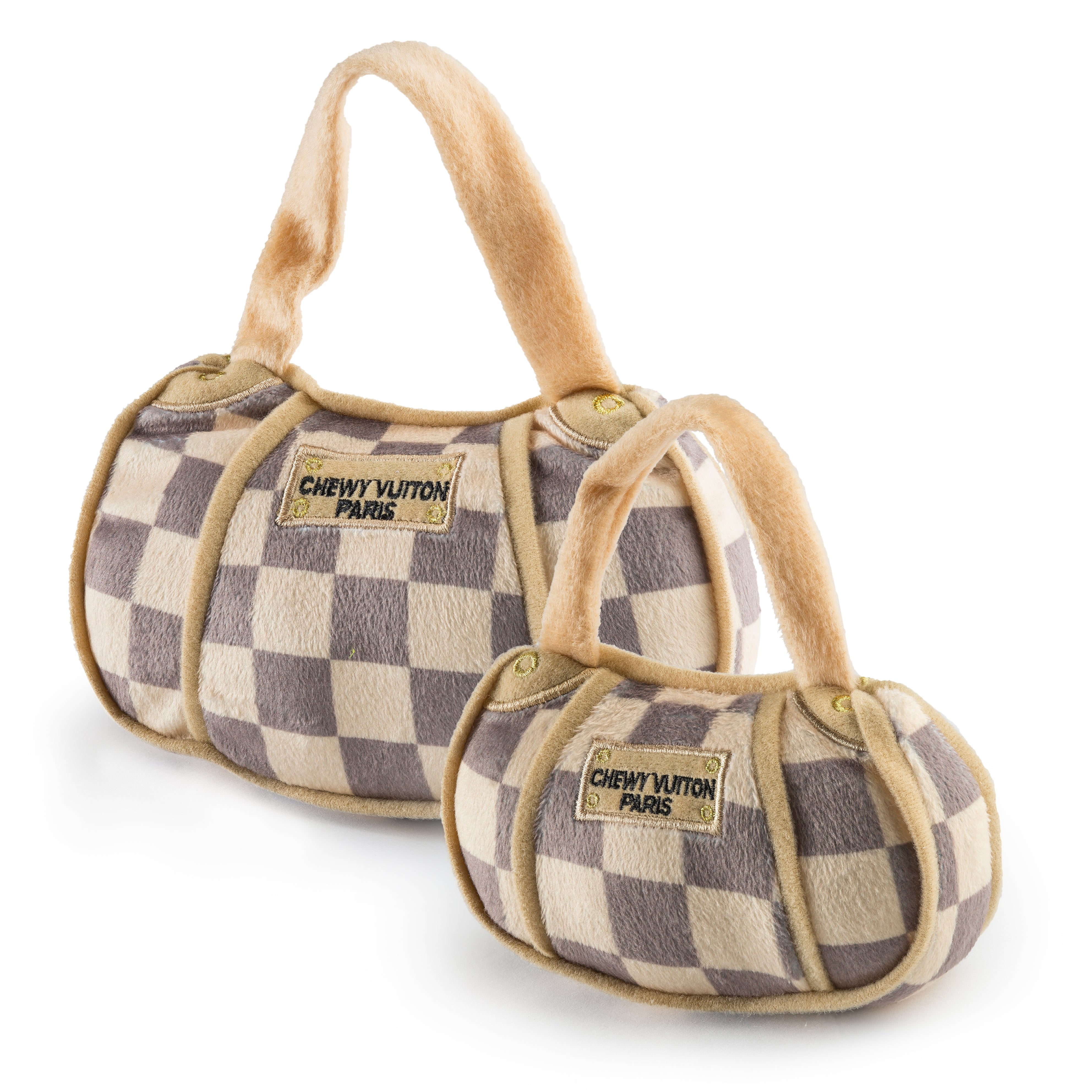 Chewy Vuiton Checker Tasche