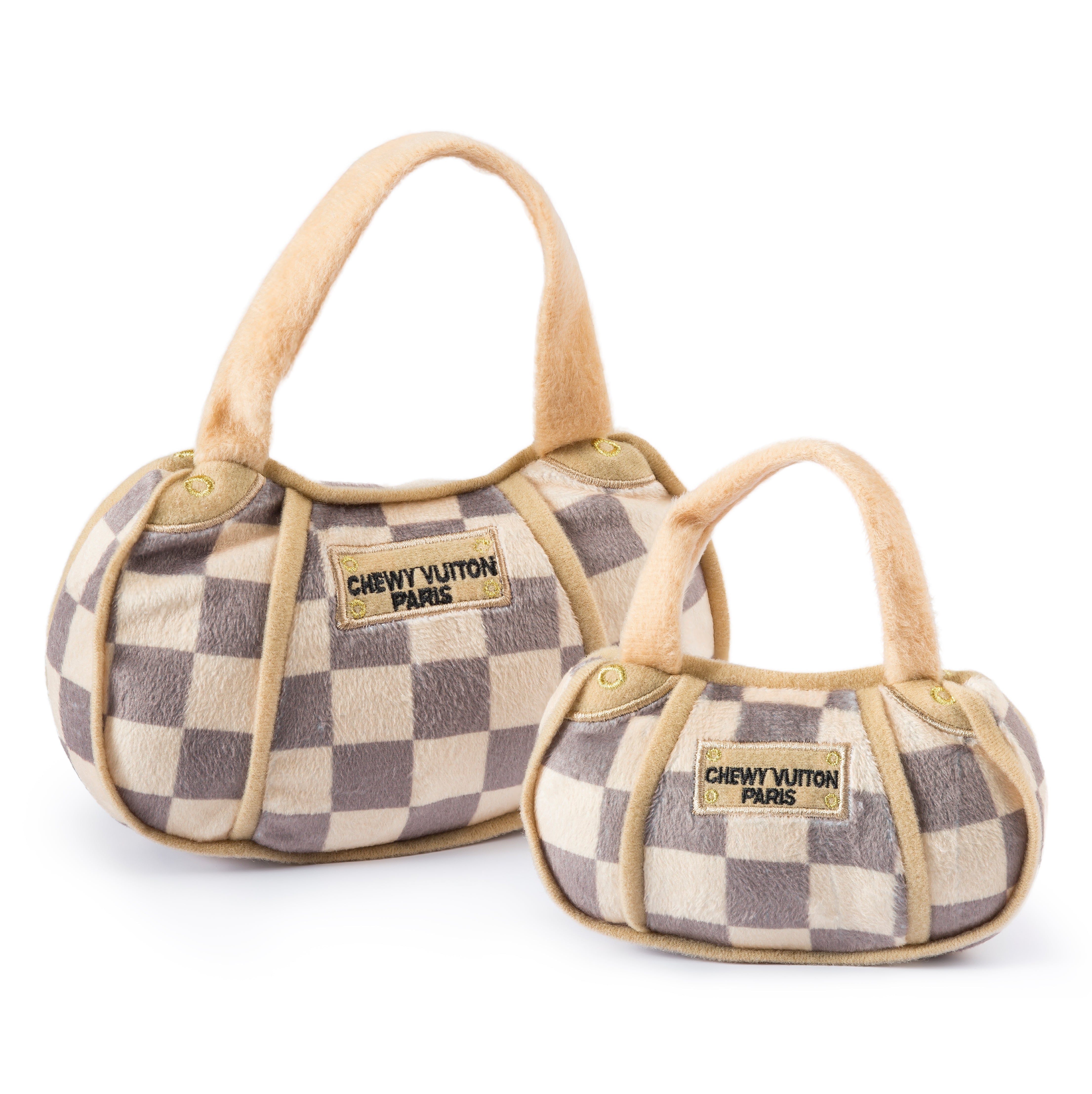 Chewy Vuiton Checker Tasche