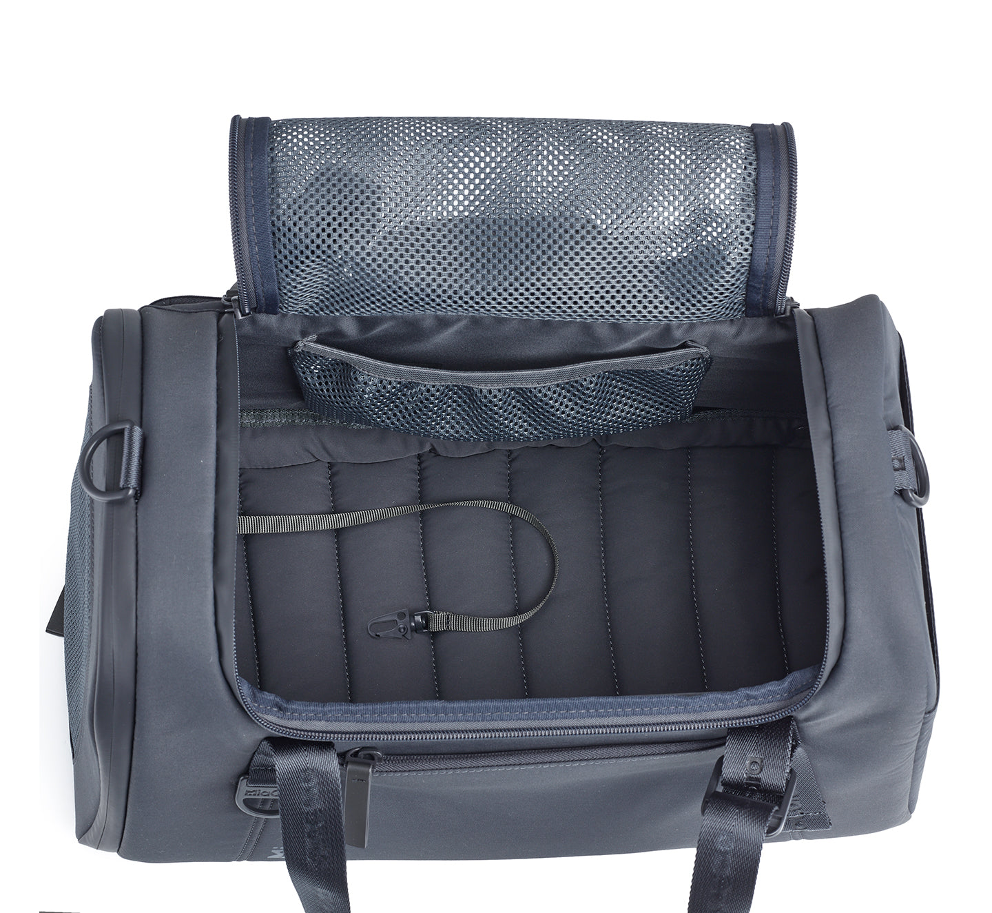 MiaCara-Flugreisetasche-Volata-Asphalt-oben