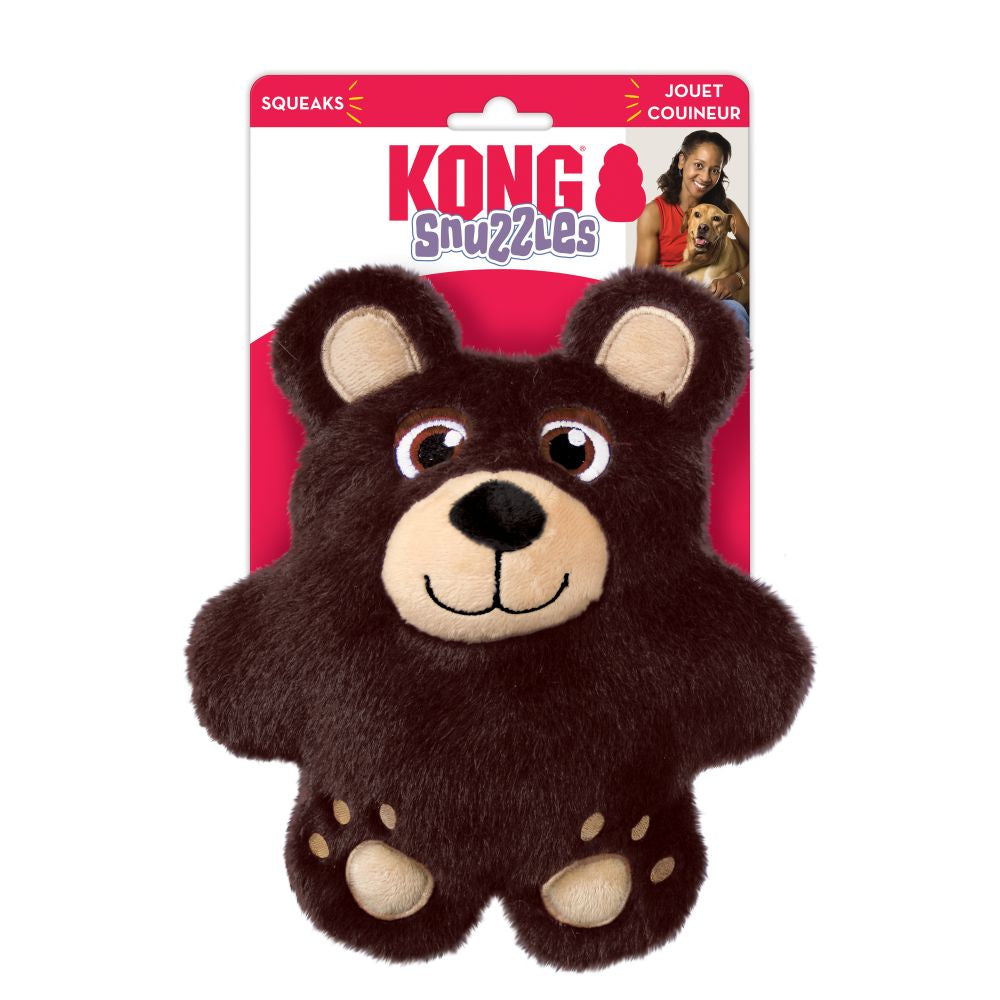 KONG-Snuzzels-Plüschspielzeug-Bär-Verpackung