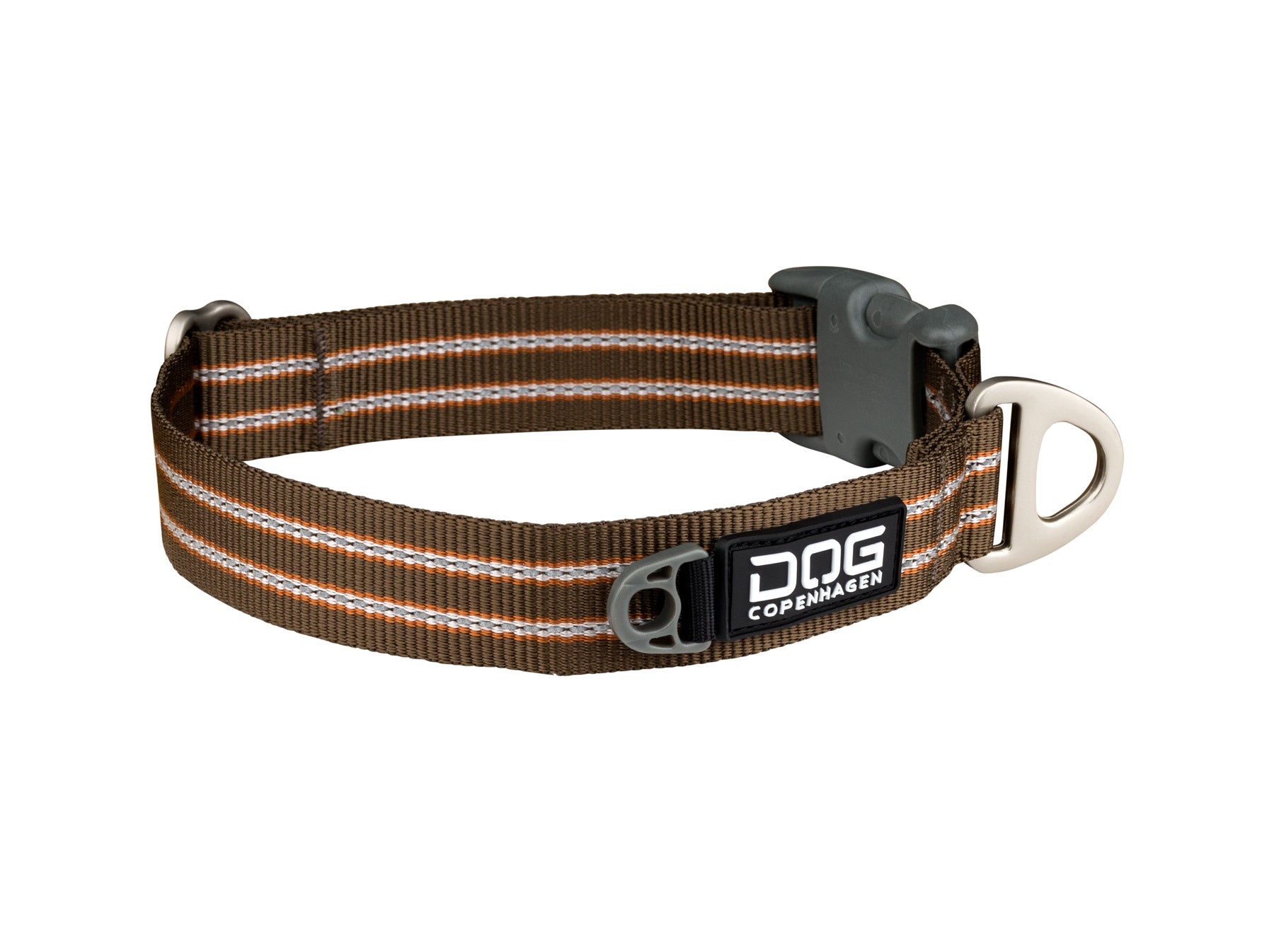 Dog-Copenhagen-Urban-Style-Collar-Halsband-Mocca