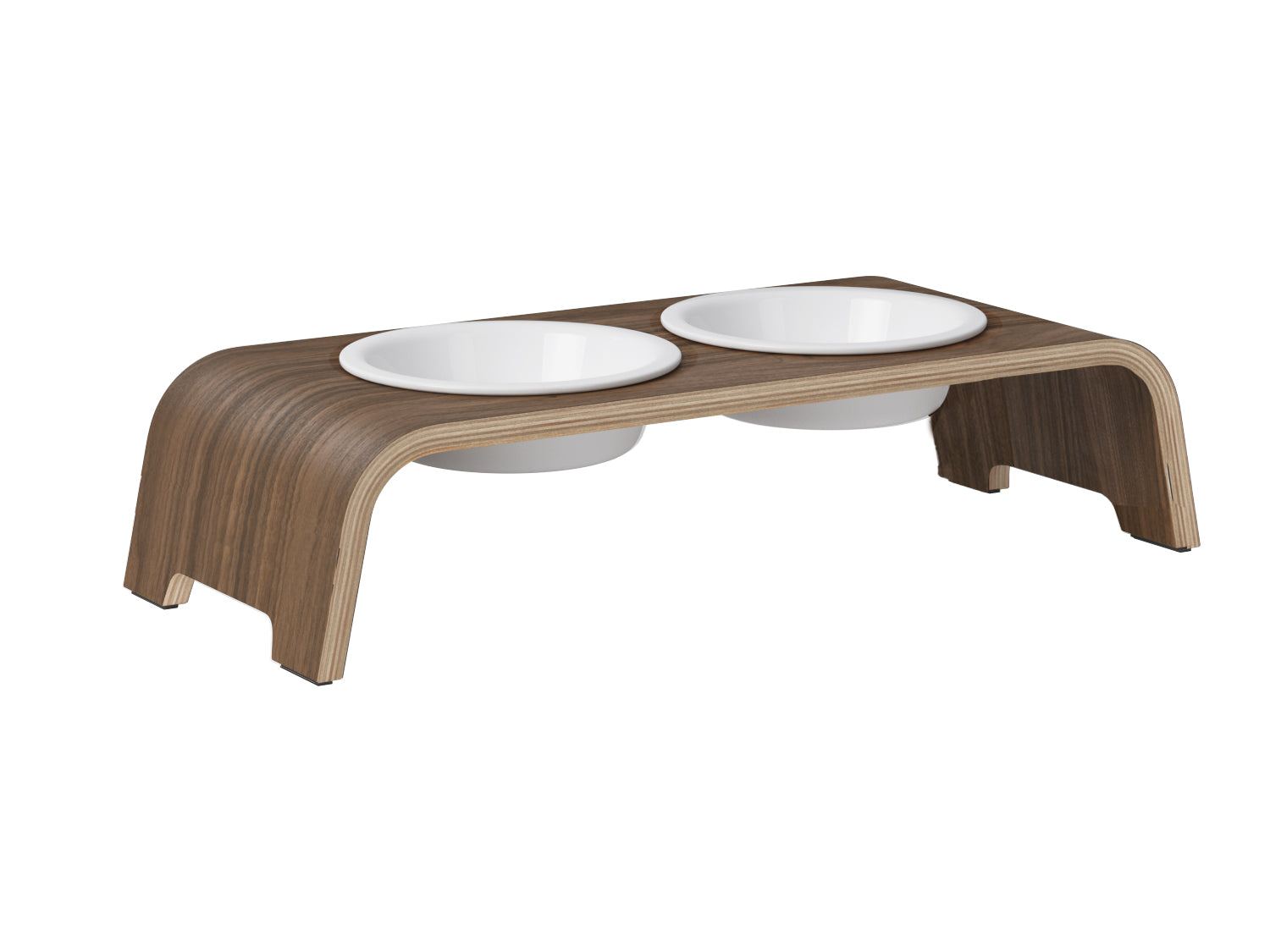 dogBar-Napfständer-Nussbaum-Porzellan-Small-Large