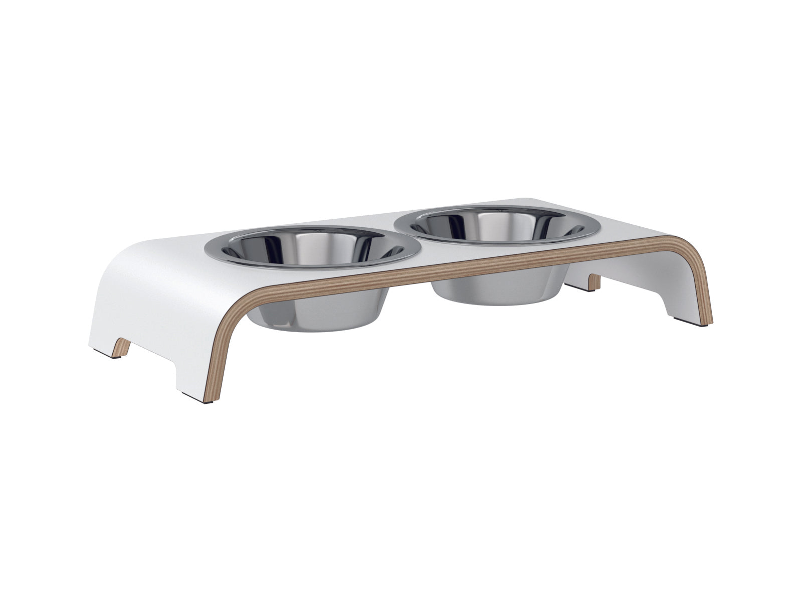 dogBar-Napfständer-Weiß-Edelstahl-small