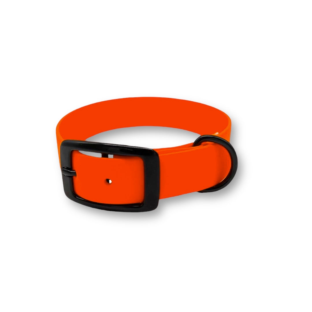 Hundehalsband-Neo-BioThane-Neon-Orange